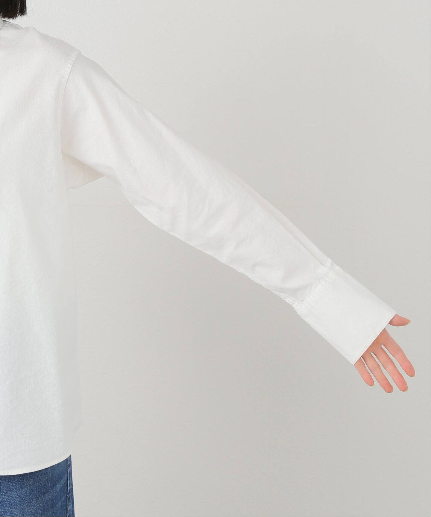 journal standard ヒヨクデザインボタンシャツ　ブルーシャツ ヒヨクデザインボタンシャツ（シャツ／ブラウス）｜JOURNAL