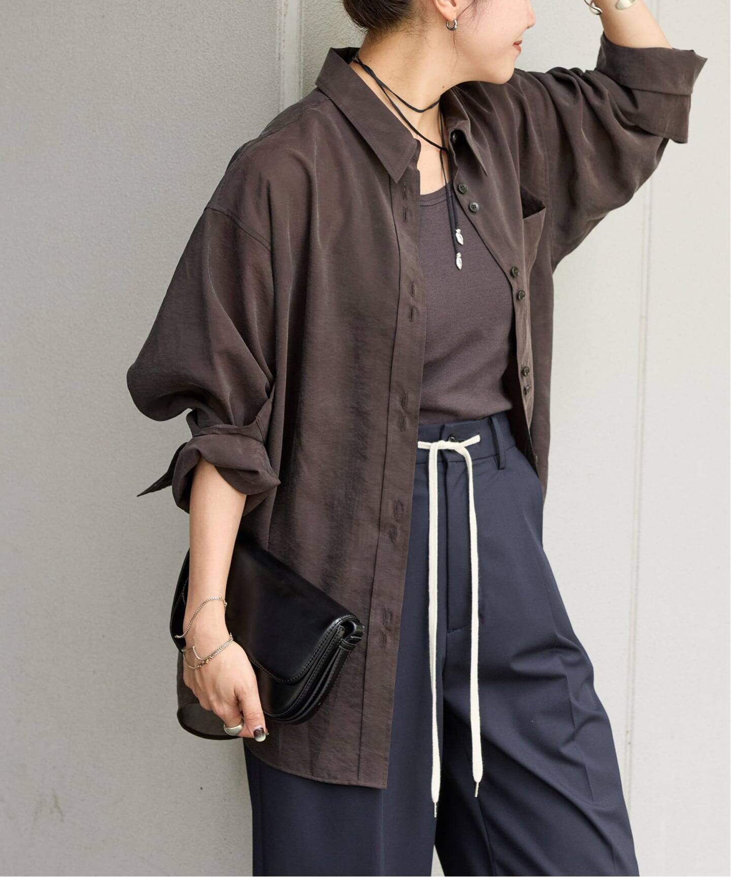 追加2》キュプラヴィンテージローンシャツ（シャツ／ブラウス