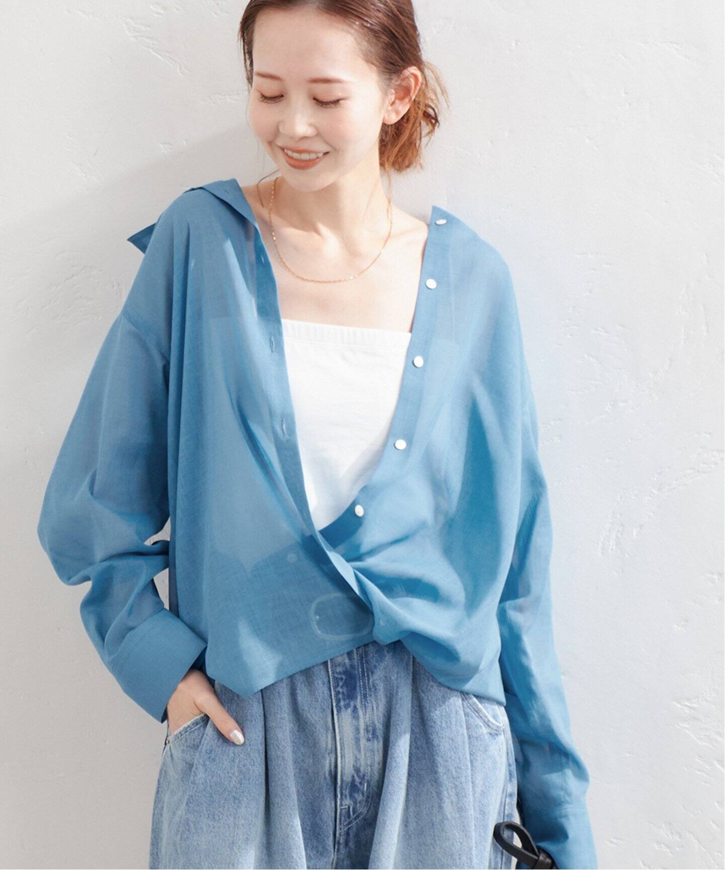 2WAYシアービッグシャツ（シャツ／ブラウス）｜JOURNAL STANDARD 