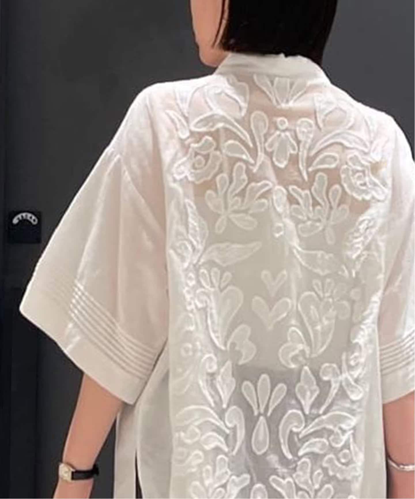 JOURNAL STANDARD シアーレースビッグシャツ ホワイト 完売品 追加