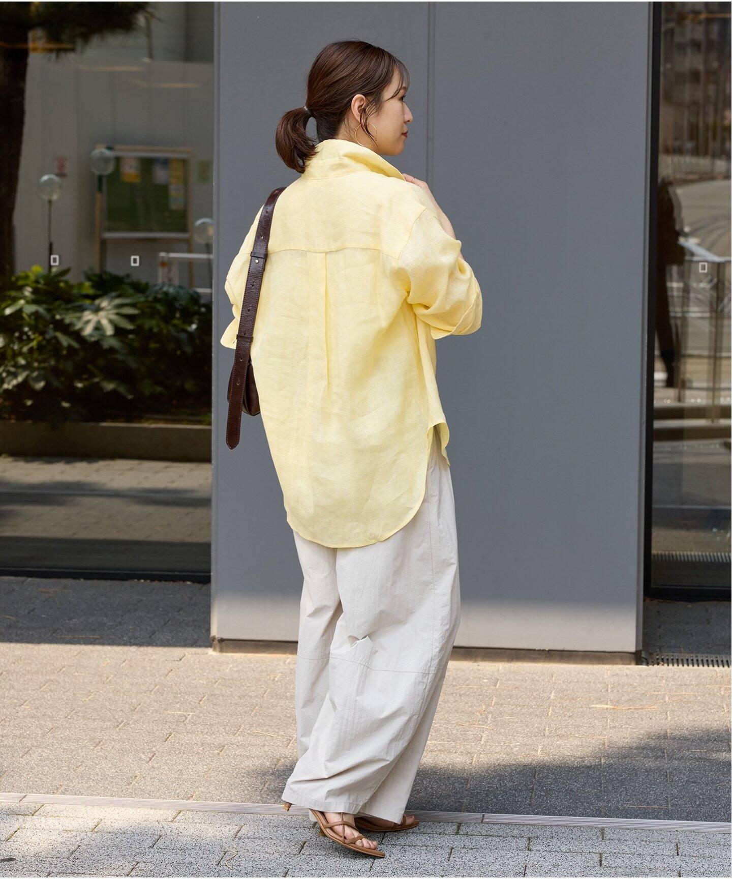 リネンレギュラーカラーシャツ（シャツ／ブラウス）｜JOURNAL STANDARD