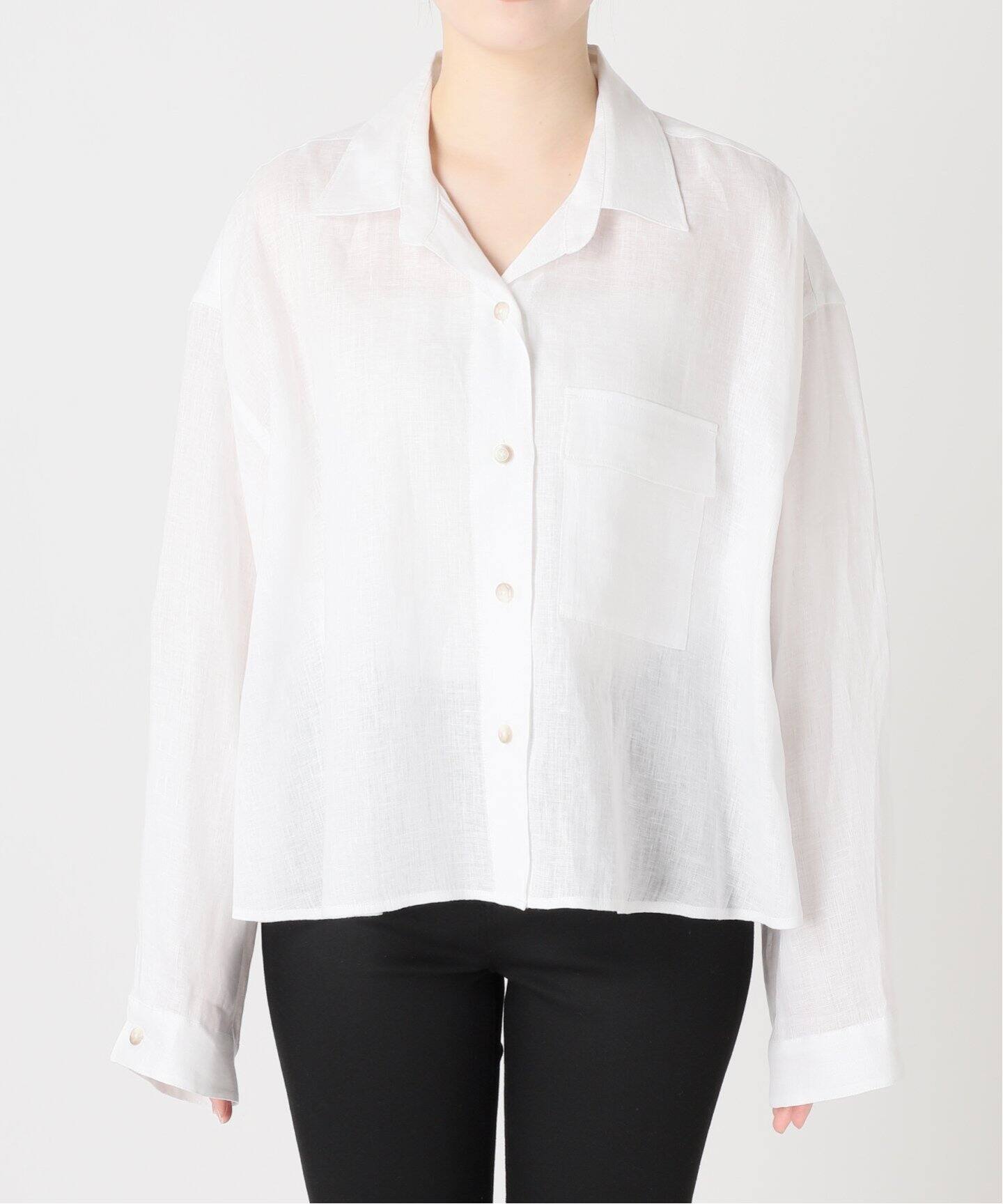 リネンレギュラーロールアップシャツ（シャツ／ブラウス）｜JOURNAL