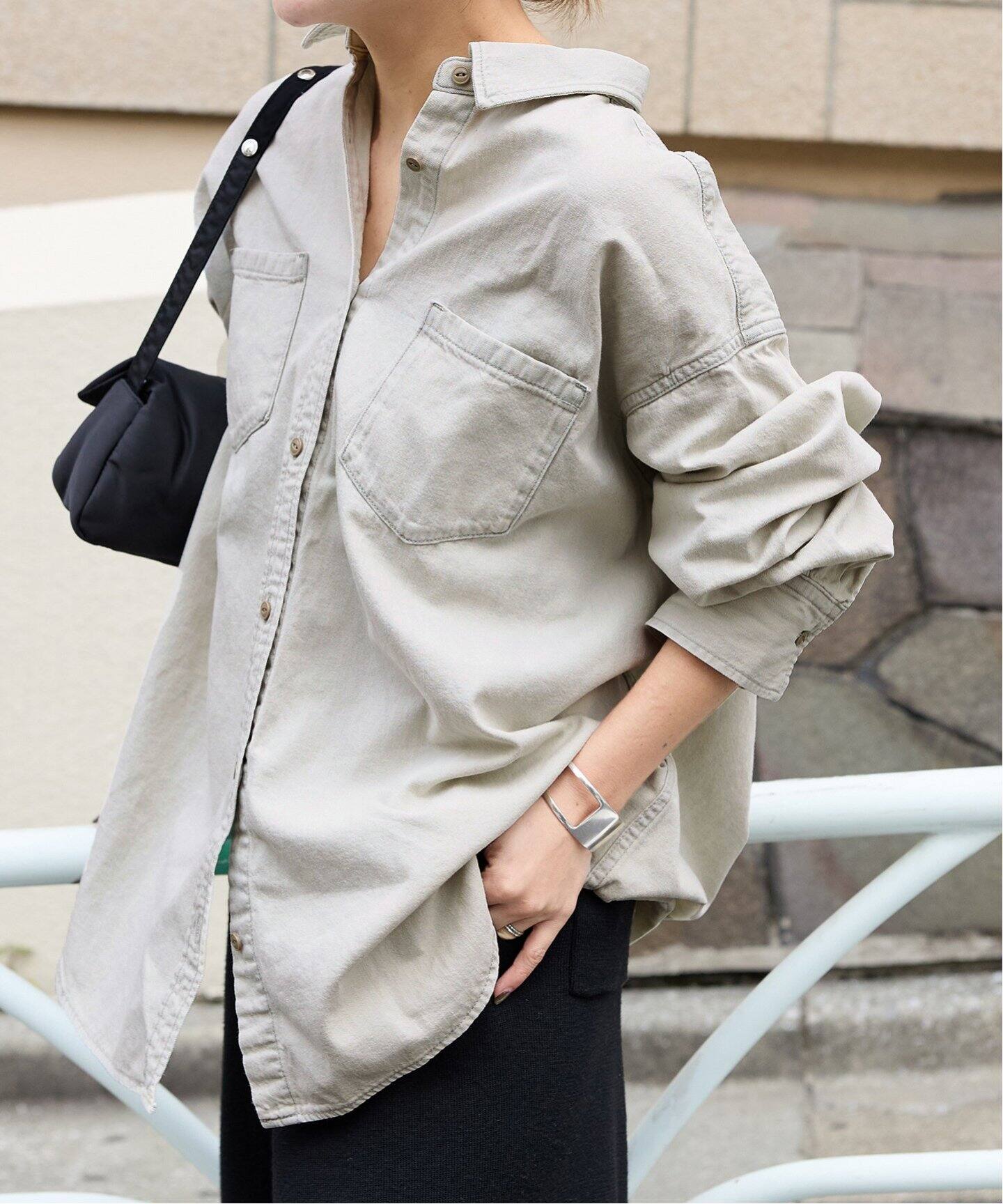 追加4》ライトオンスデニムシャツ（シャツ／ブラウス）｜JOURNAL