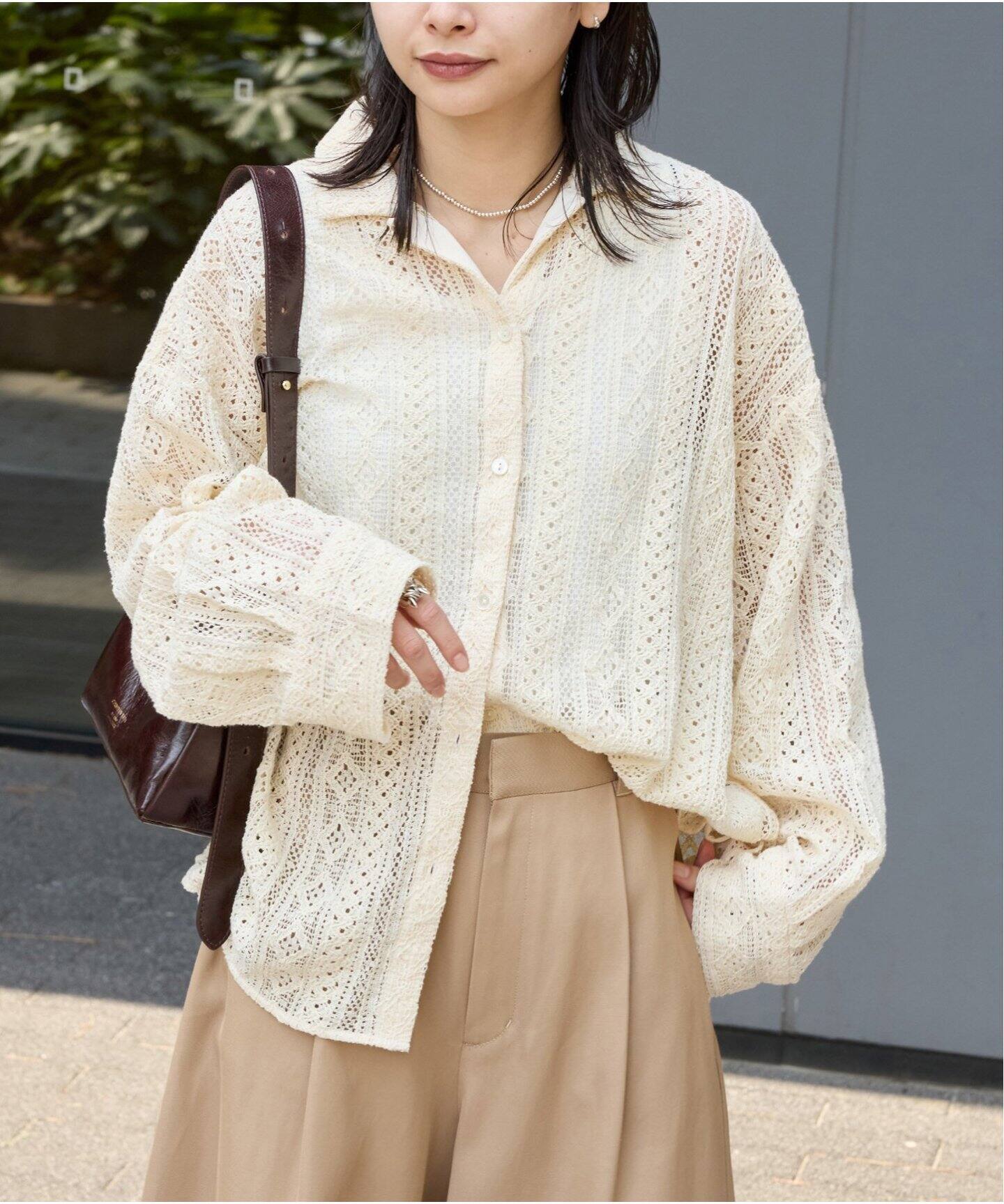 コットンコードレースシャツ（シャツ／ブラウス）｜JOURNAL STANDARD  