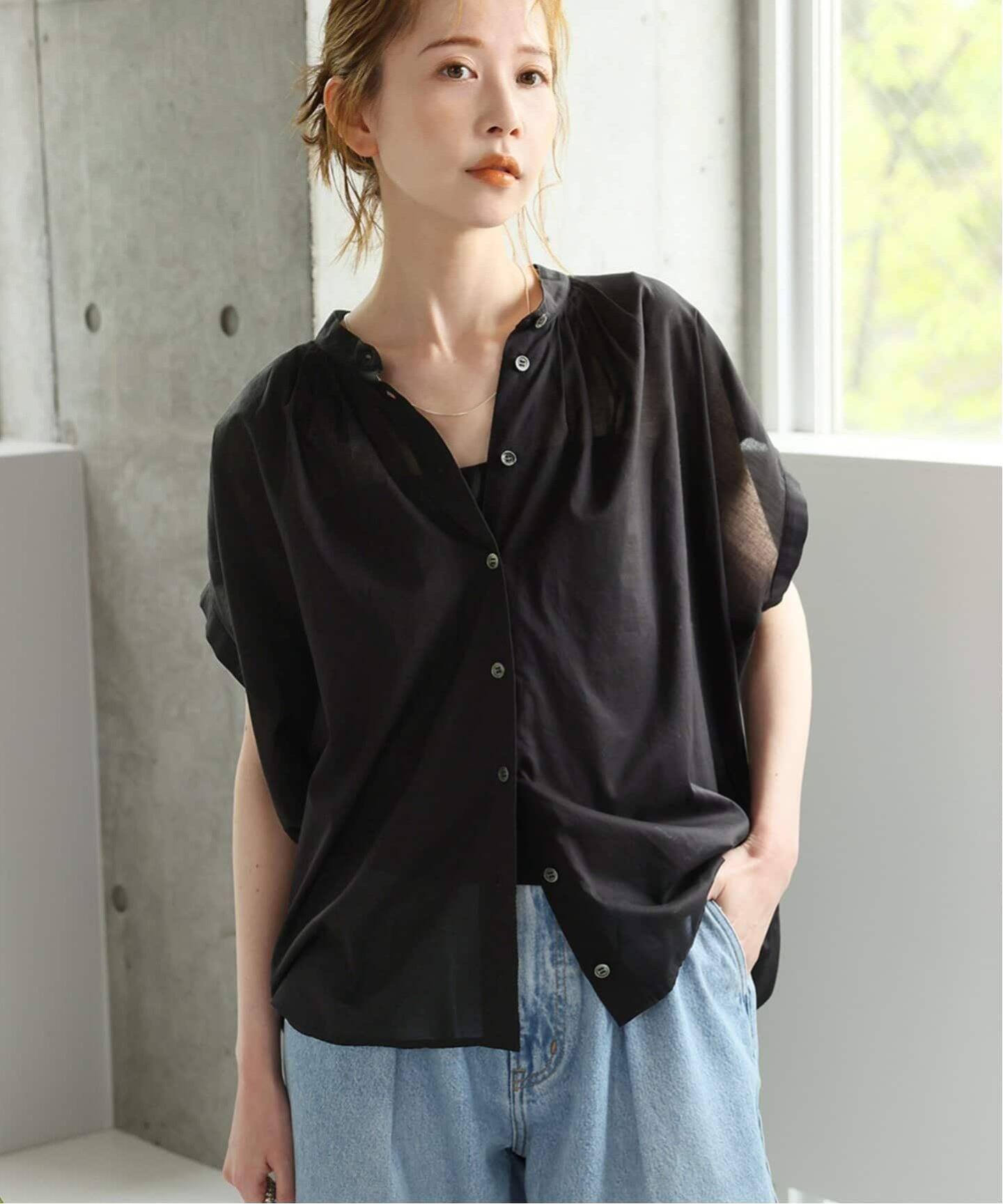 WEB限定追加予約2》80ローンタックボリュームシャツ（シャツ／ブラウス  