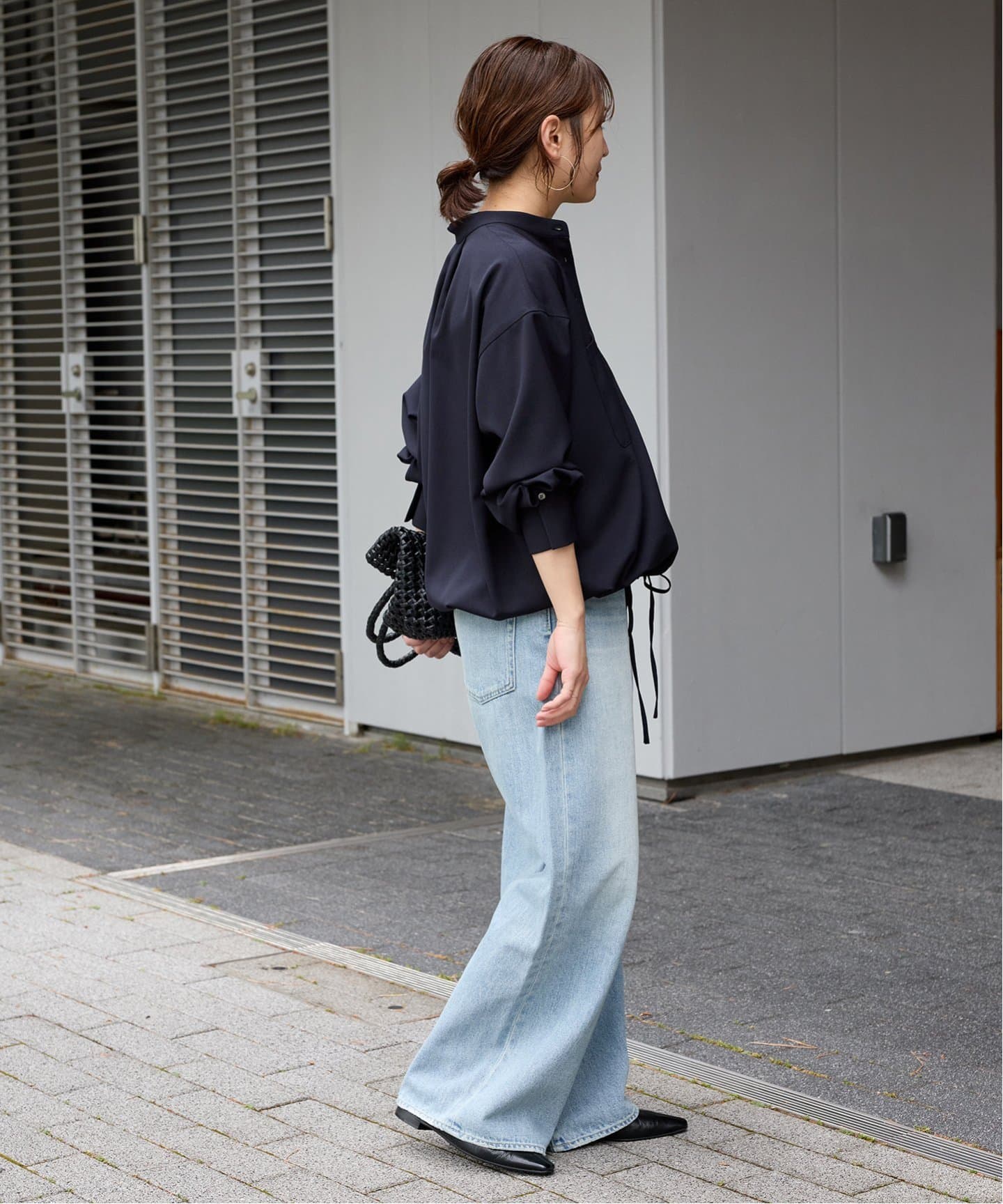 JOURNAL STANDARD relume ウォッシャブルウーリッシュツイル 予約》ウーリッシュツイルタックボリュームシャツ（シャツ