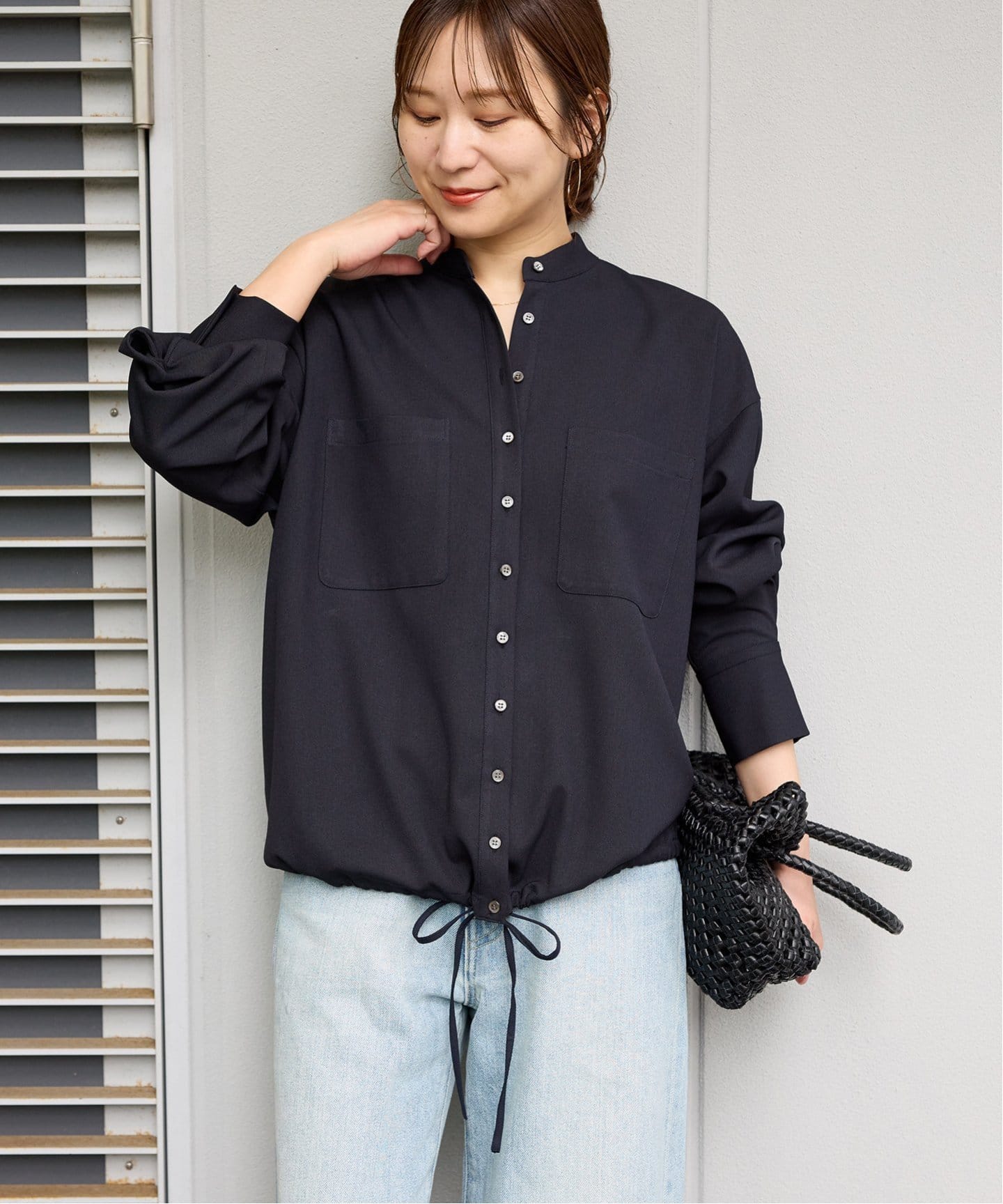 JOURNAL STANDARD relume ウォッシャブルウーリッシュツイル 予約》ウーリッシュツイルタックボリュームシャツ（シャツ