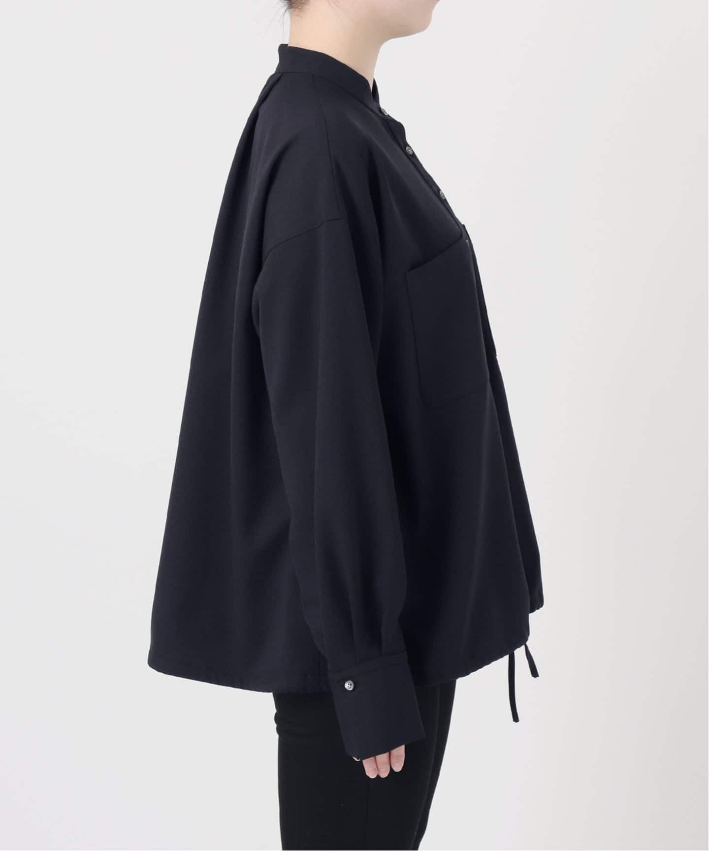 ウーリッシュツイルタックボリュームシャツ（シャツ／ブラウス