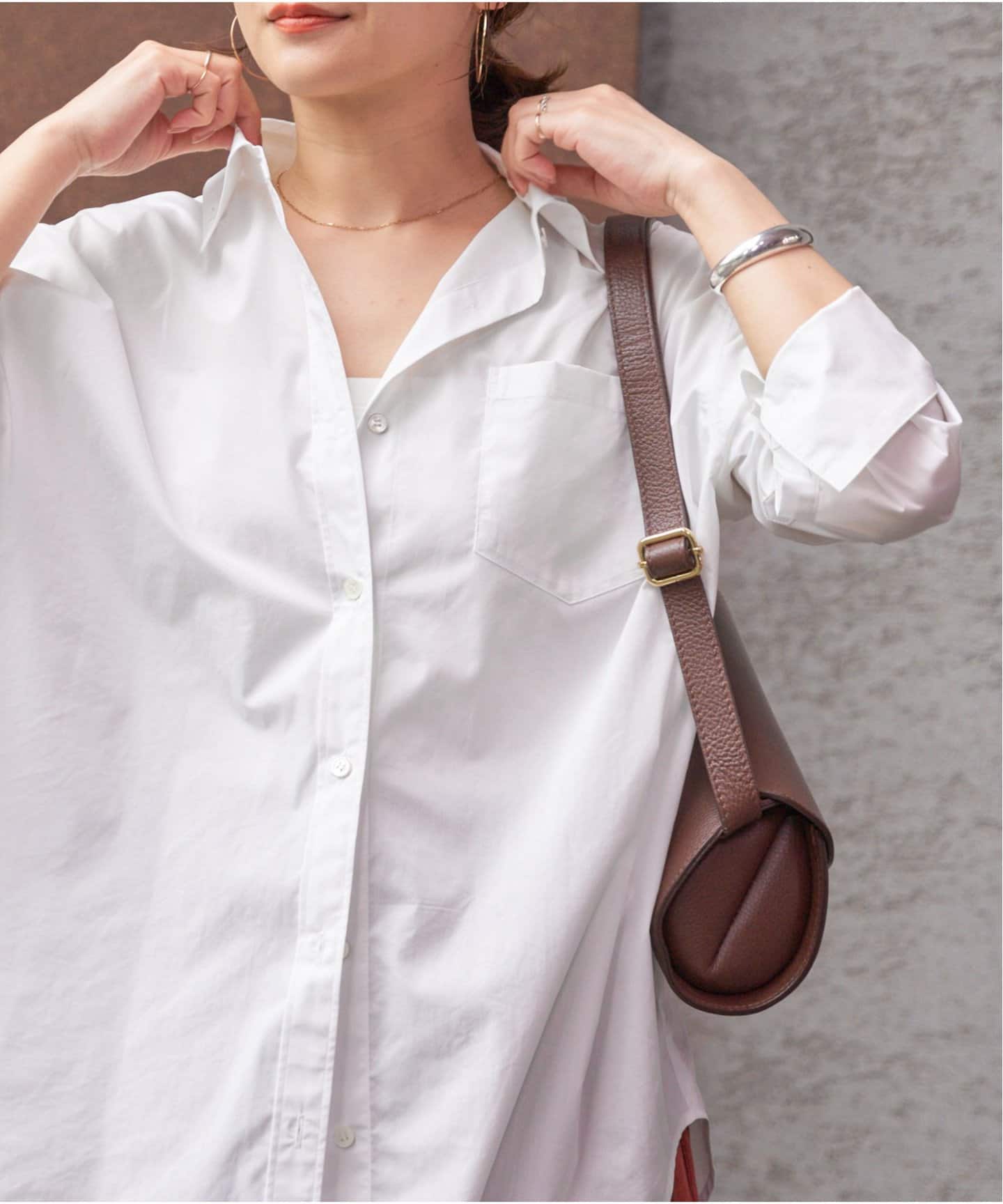 ブラウス シャツ コンパクトコットン べーシックシャツ レディース JOURNAL STANDARD ブラウス シャツ コンパクトコットン べ