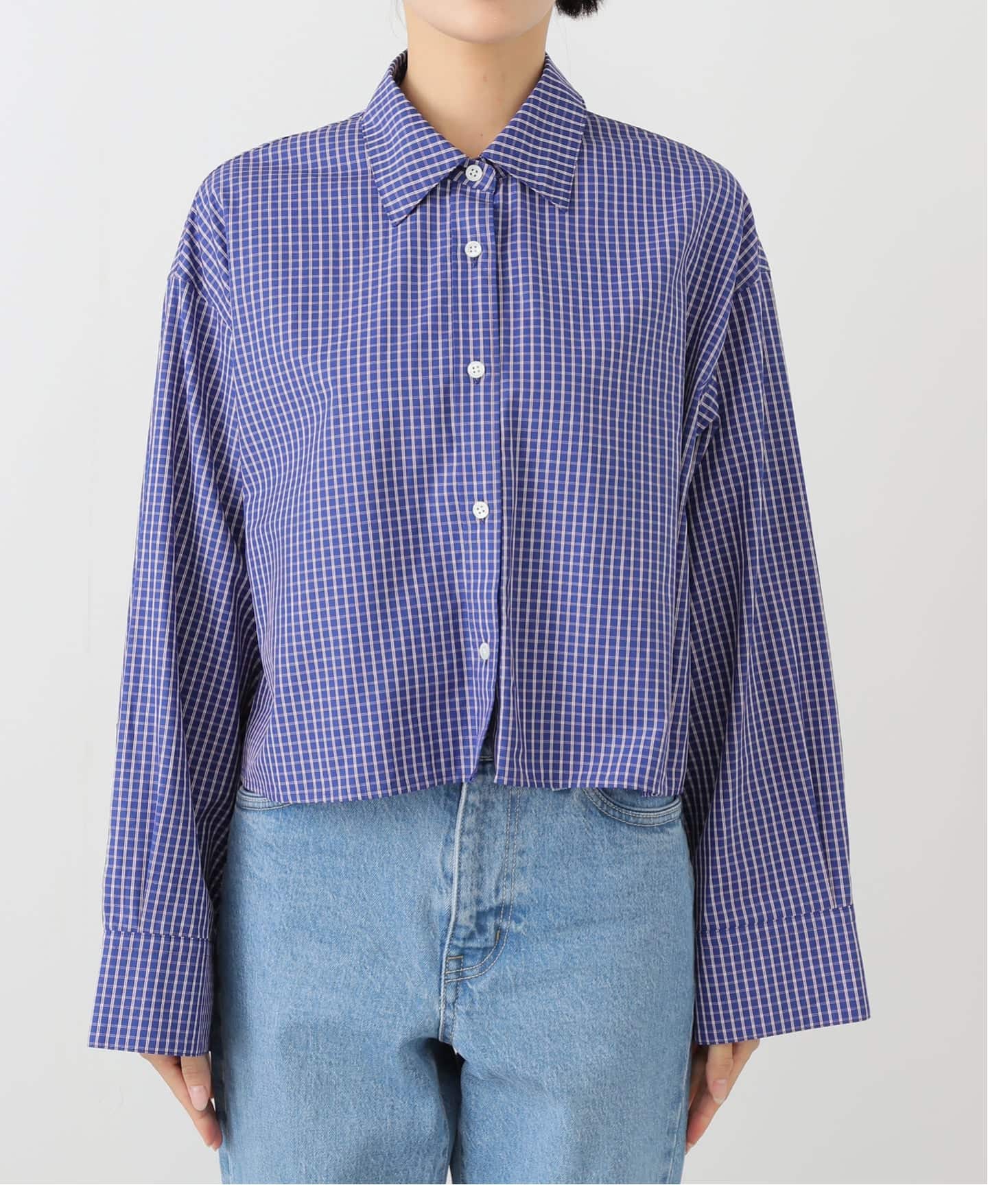 コンパクトコットン クロップドシャツ（シャツ／ブラウス）｜JOURNAL