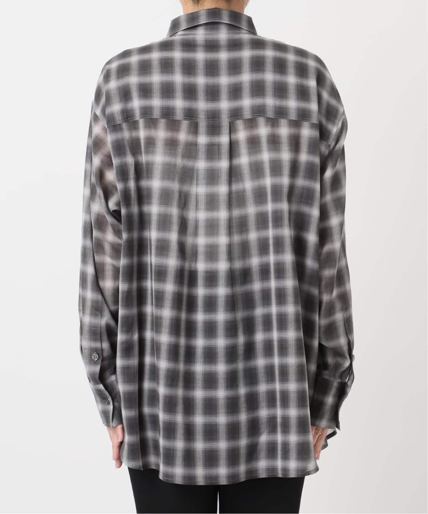 OUGHT ウール チェック ワークシャツ M ジャーナルスタンダード OUGHT ウール チェック ワークシャツ M ジャーナルスタンダード