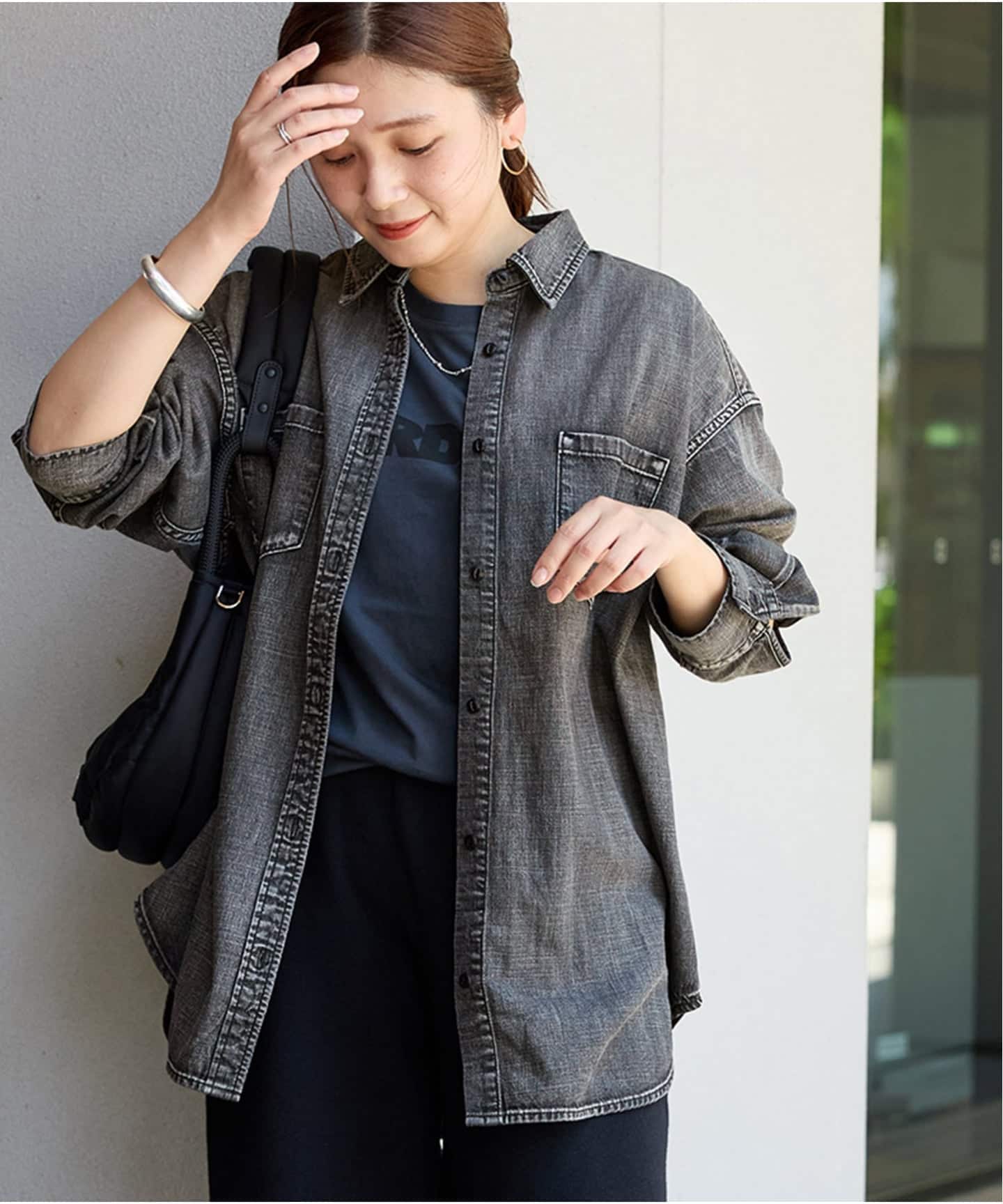 追加》ライトオンスデニムシャツ（シャツ／ブラウス）｜JOURNAL