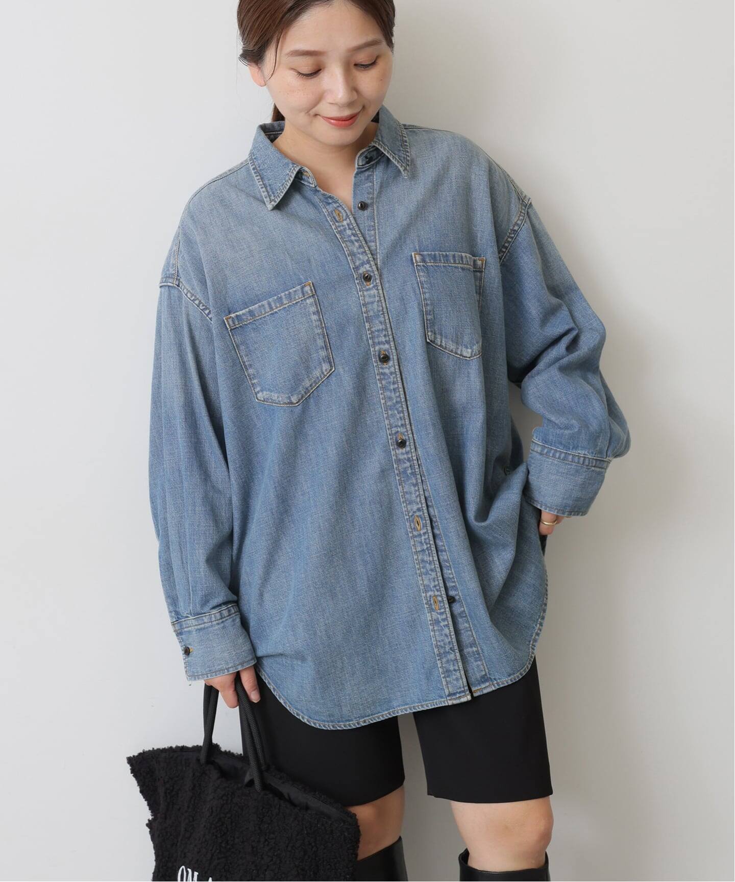追加》ライトオンスデニムシャツ（シャツ／ブラウス）｜JOURNAL