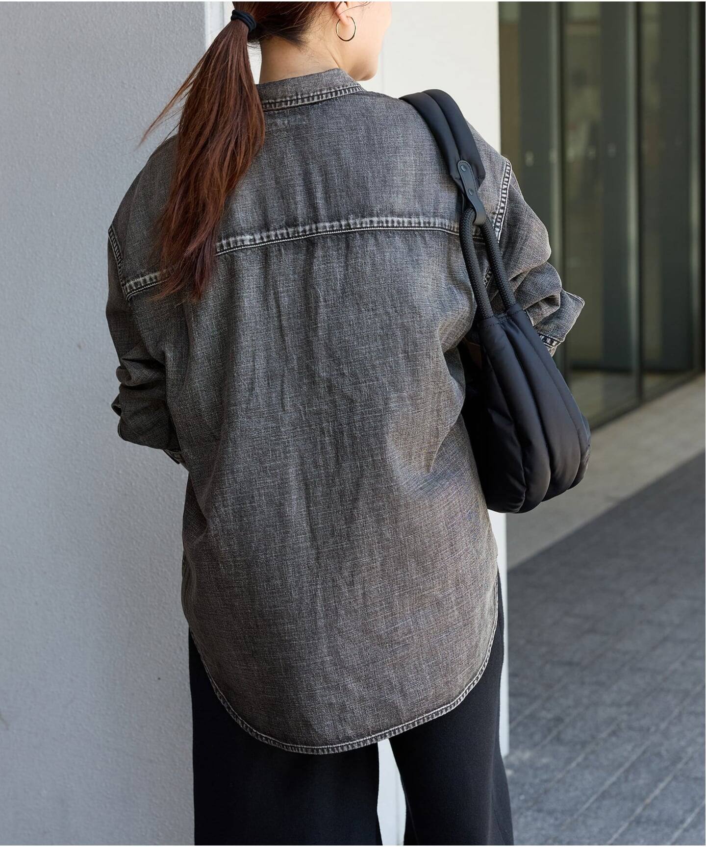 25ss 未使用タグ付【ジャーナルスタンダード】ライトオンスデニムシャツ 完売 追加3》ライトオンスデニムシャツ（シャツ／ブラウス）｜JOURNAL