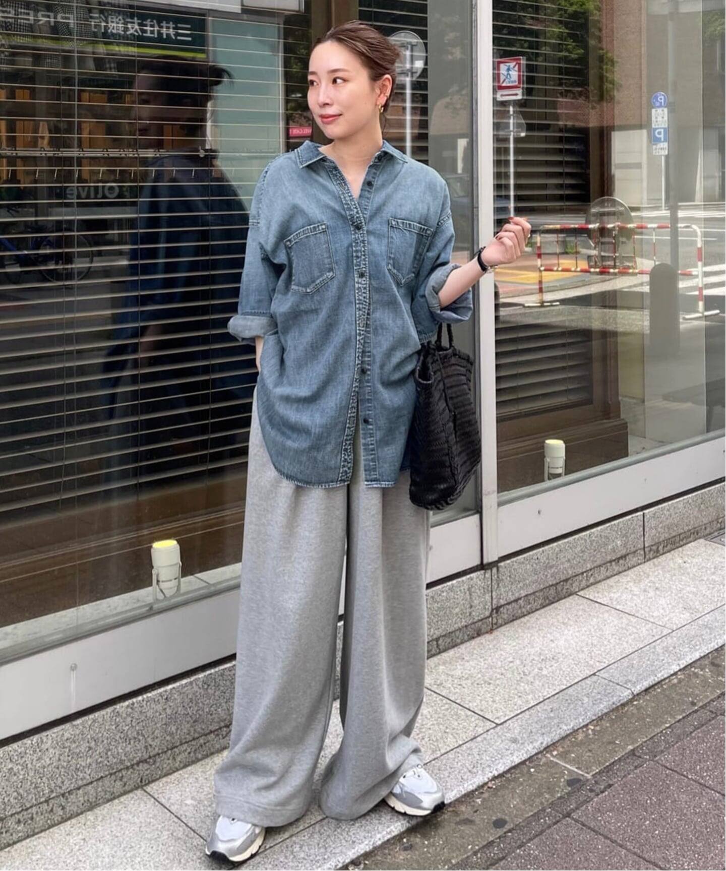 2025ss JOURNAL STANDARD ライトオンスデニムシャツ 追加3》ライトオンスデニムシャツ（シャツ／ブラウス）｜JOURNAL