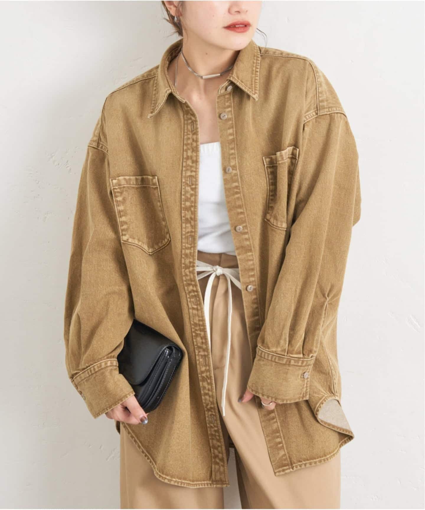 追加4》ライトオンスデニムシャツ（シャツ／ブラウス）｜JOURNAL