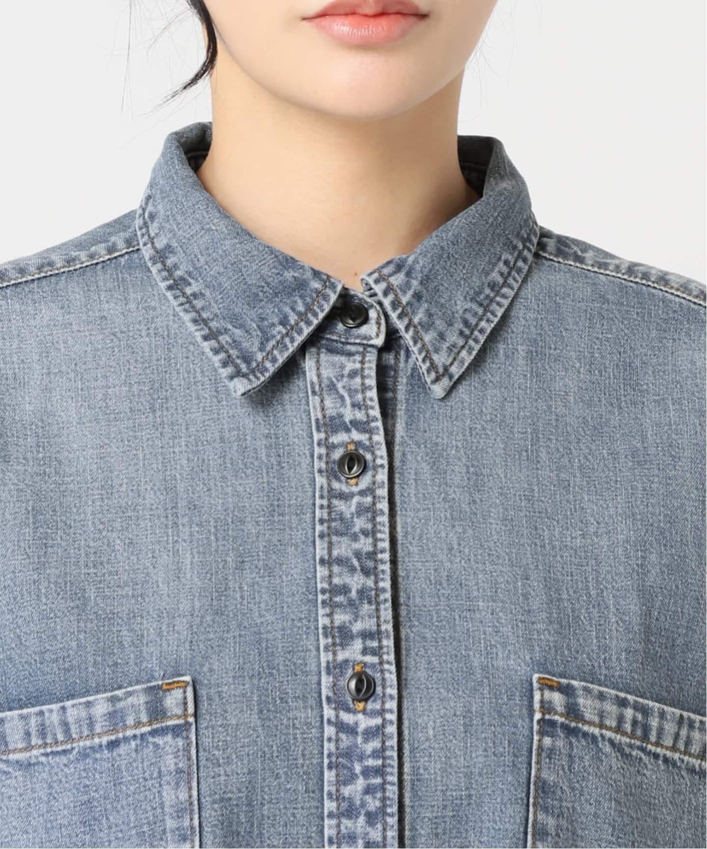 追加4》ライトオンスデニムシャツ（シャツ／ブラウス）｜JOURNAL