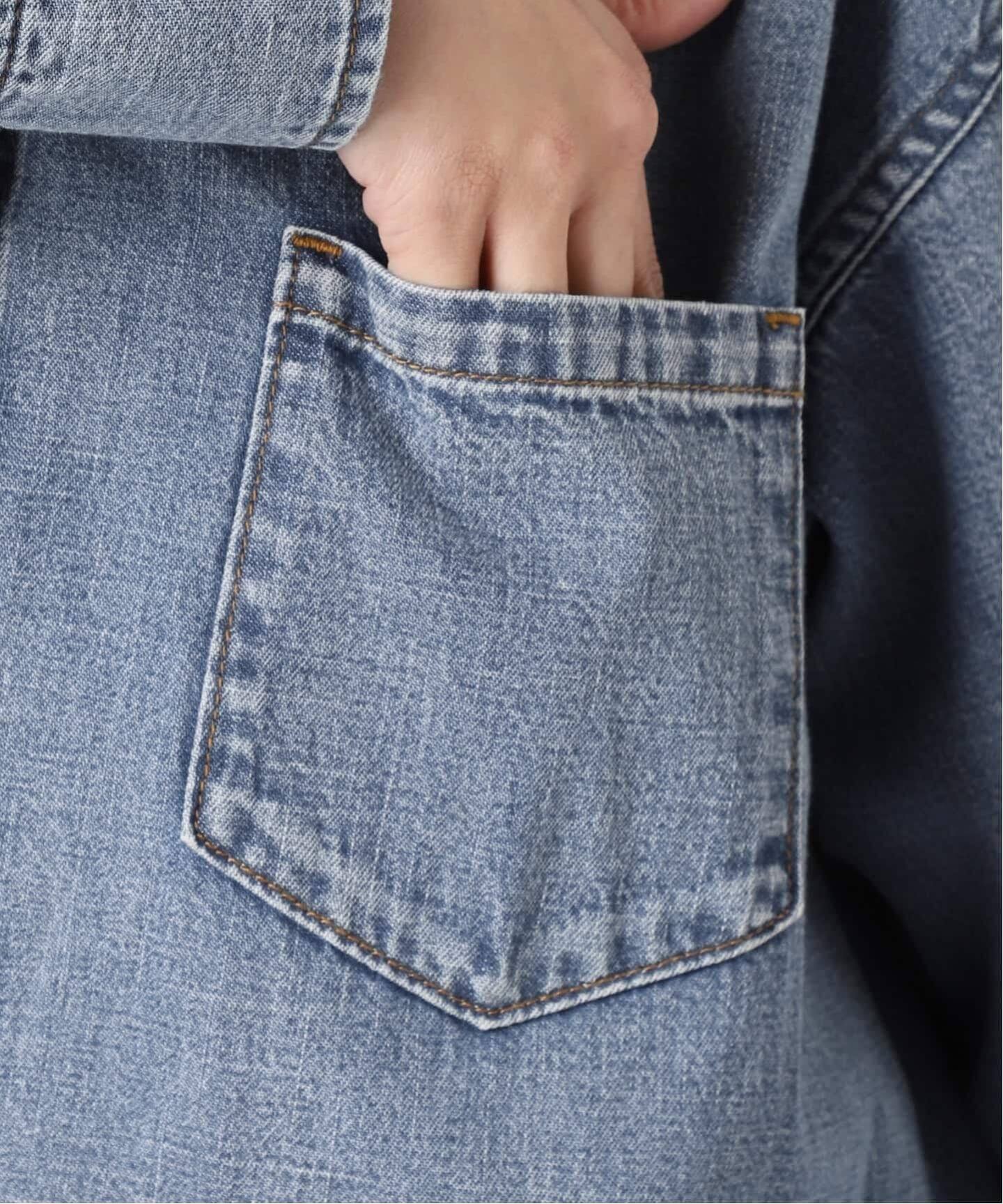 追加4》ライトオンスデニムシャツ（シャツ／ブラウス）｜JOURNAL