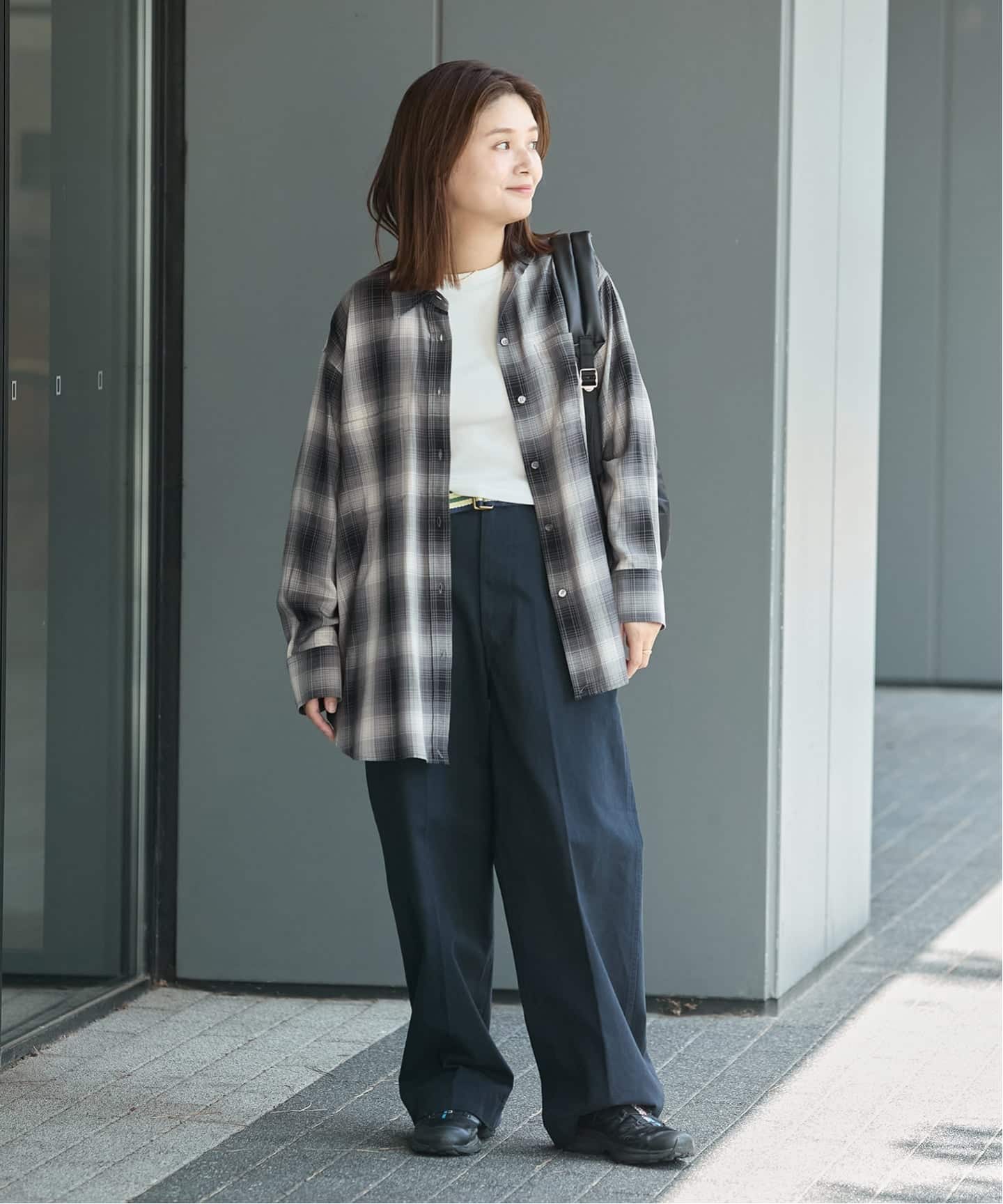 レーヨンチェックシャツ（シャツ／ブラウス）｜JOURNAL STANDARD