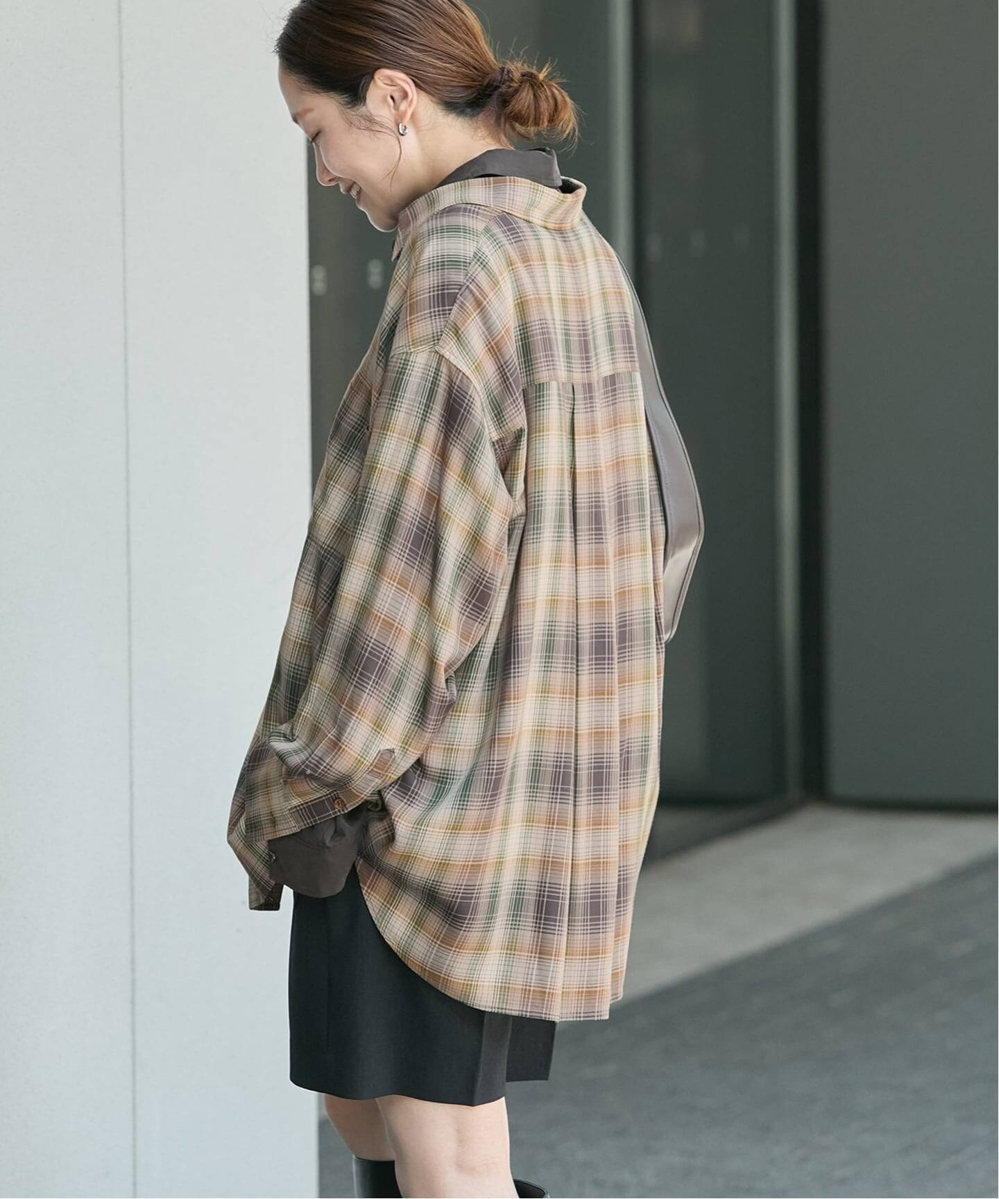レーヨンチェックシャツ（シャツ／ブラウス）｜JOURNAL STANDARD