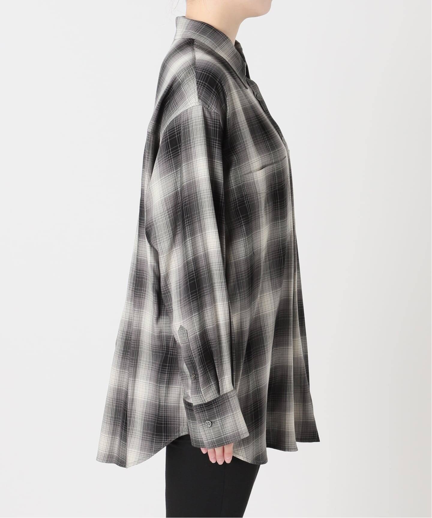 レーヨンチェックシャツ（シャツ／ブラウス）｜JOURNAL STANDARD