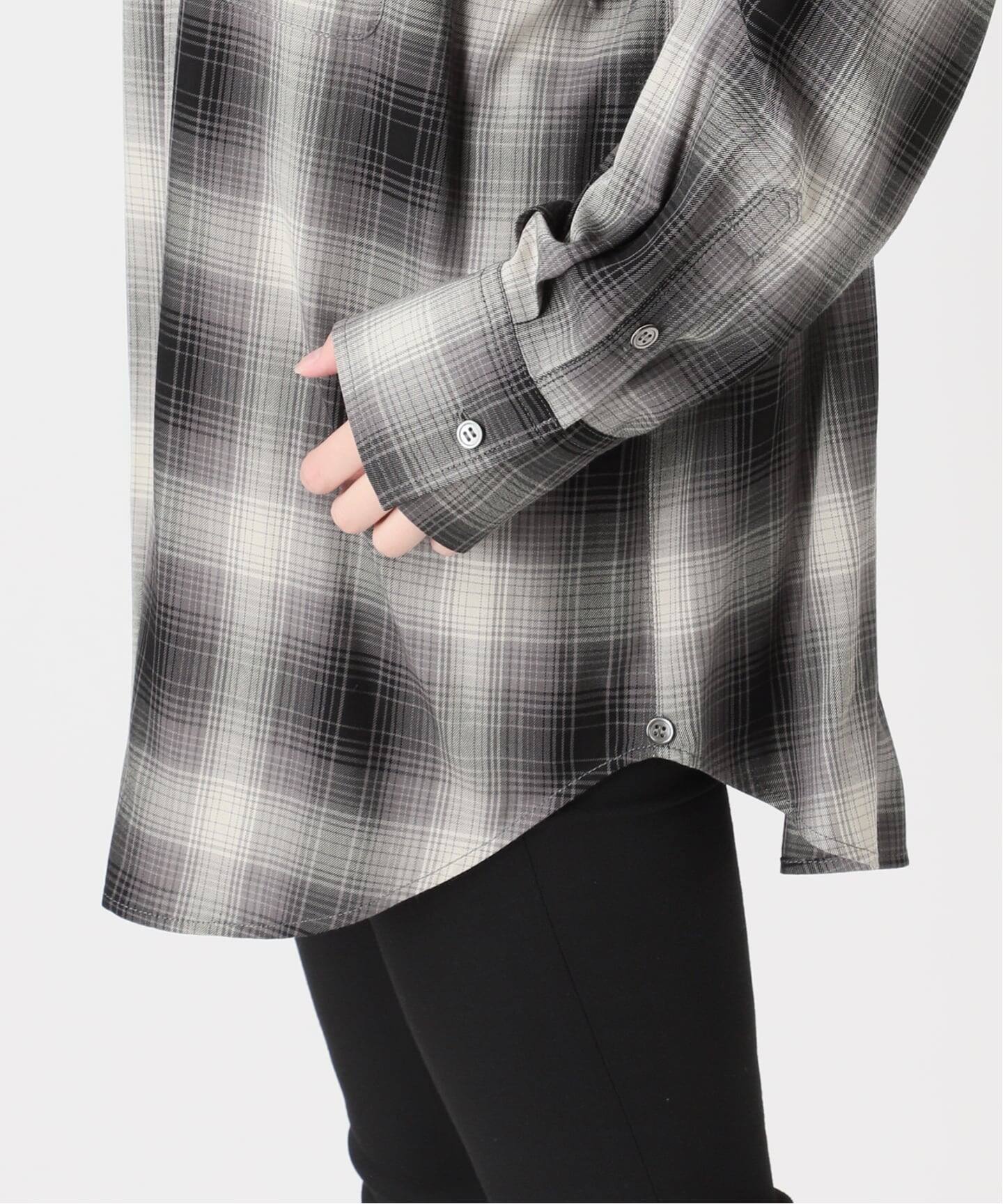 レーヨンチェックシャツ（シャツ／ブラウス）｜JOURNAL STANDARD