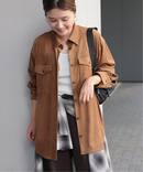 《WEB限定予約》【2025FW 新作】フェイクスエードシャツ