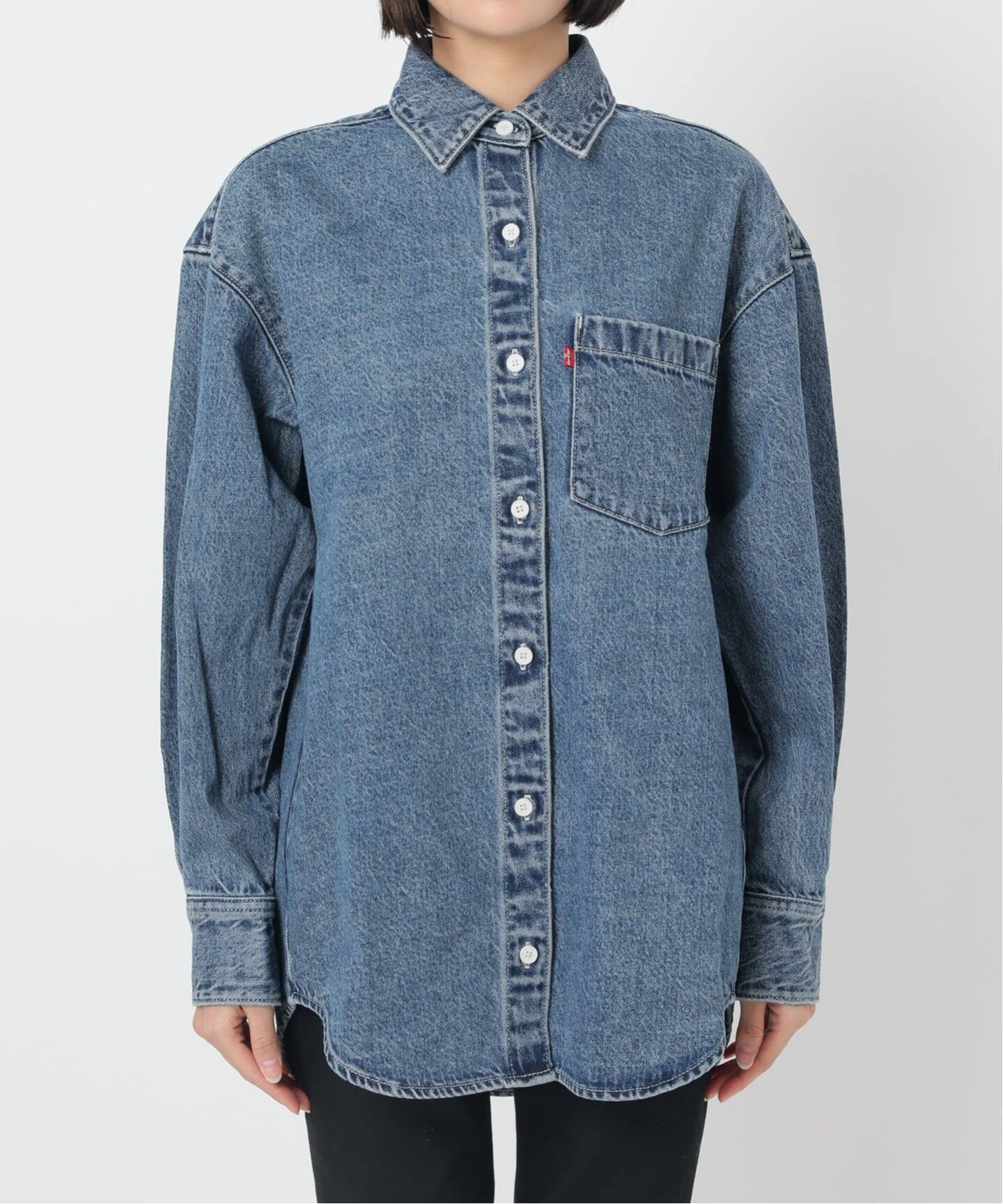 美品/journalstandard/LEVI’S(R)別注/デニムシャツ/XS 別注【LEVI'S/リーバイス】デニムシャツ（シャツ／ブラウス