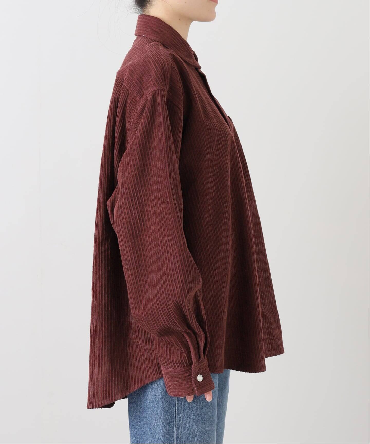 HOLIDAY/ホリデイ】DAMAGE CORDUROY BIG SHIRT JACKET(シャツ HOLIDAY/ホリデイ】DAMAGE CORDUROY BIG SHIRT JACKET(シャツ