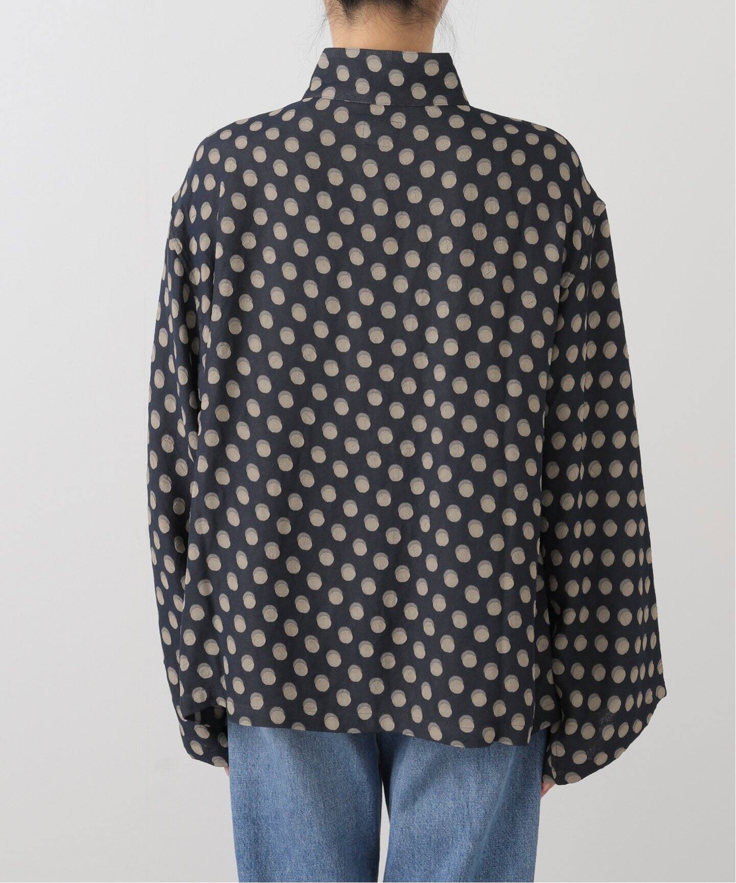 トップス NEEDLES 25'ss China Shirt Polka Dot JQ NEEDLES 25'ss China Shirt Polka Dot JQ