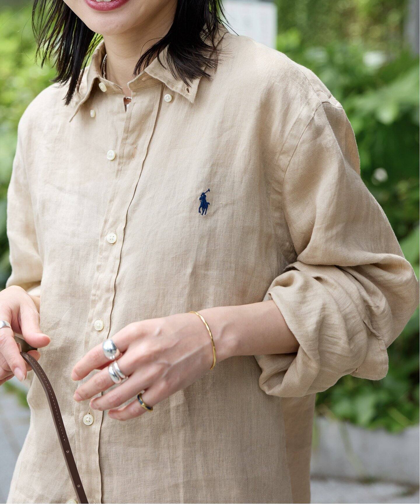 POLO RALPH LAUREN / ポロ ラルフ ローレン】 LINEN SPORT SHIRTS 
