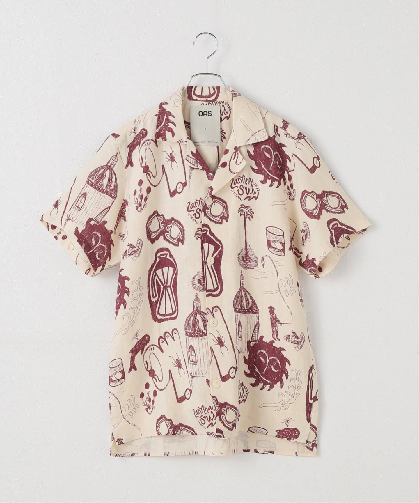 OAS/オーエーエス】 Cantina Cuba Linen Shirt（シャツ