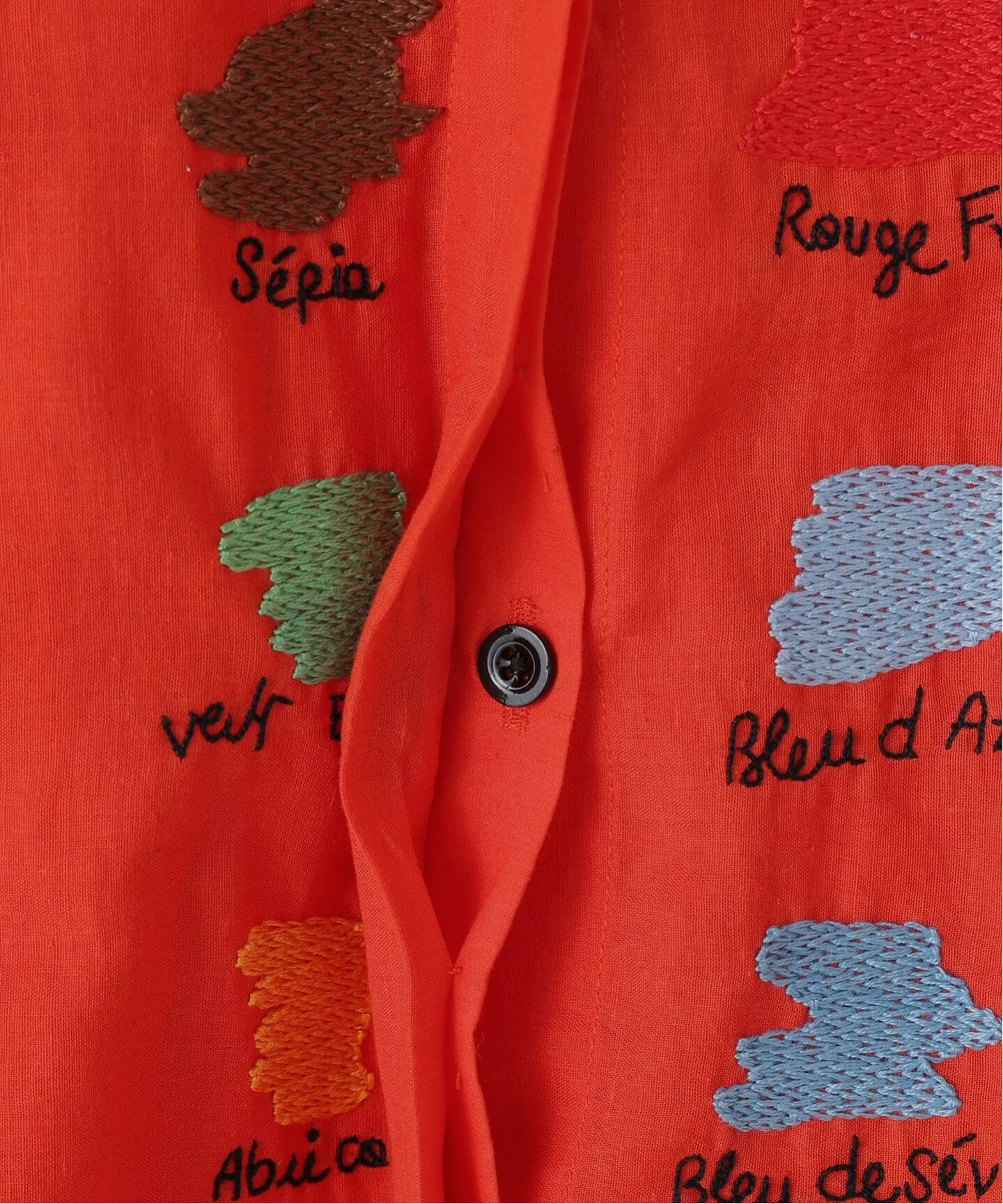 Mii / ミイ】 HAND EMBROIDERED SHIRT（シャツ／ブラウス