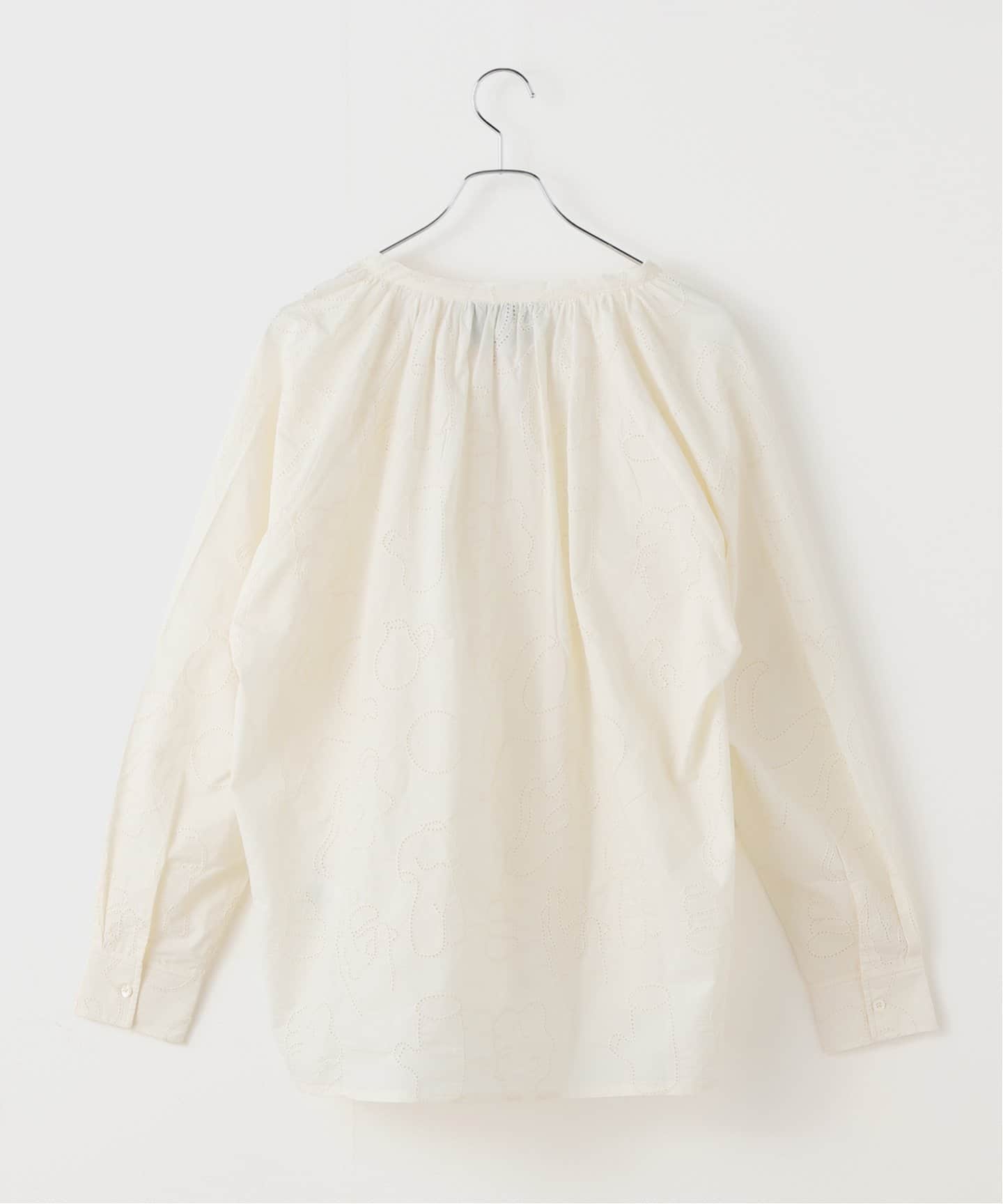 Mii / ミイ】BRODERIE ANGLAISE TUNIC（シャツ／ブラウス