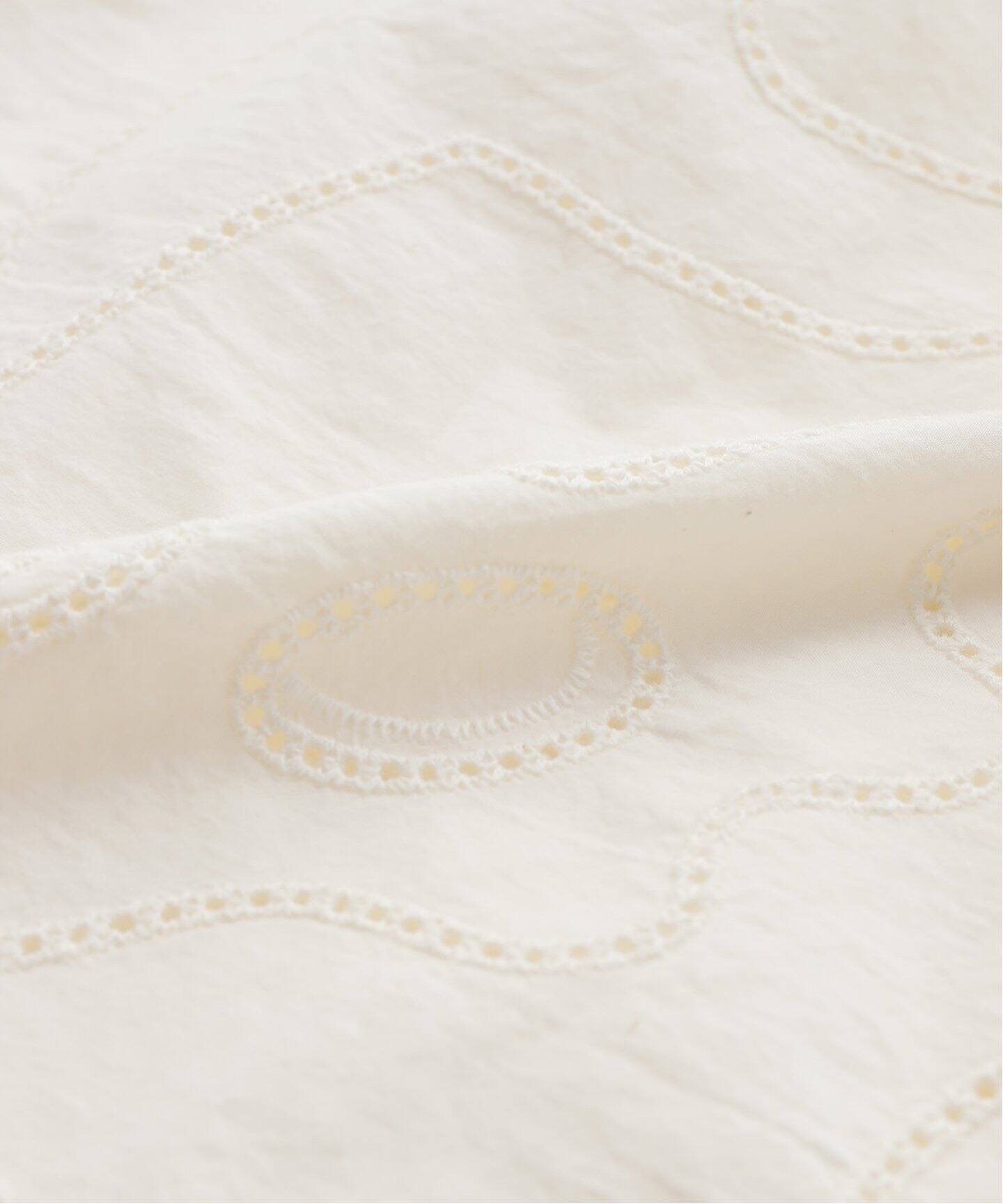 Mii / ミイ】BRODERIE ANGLAISE TUNIC（シャツ／ブラウス