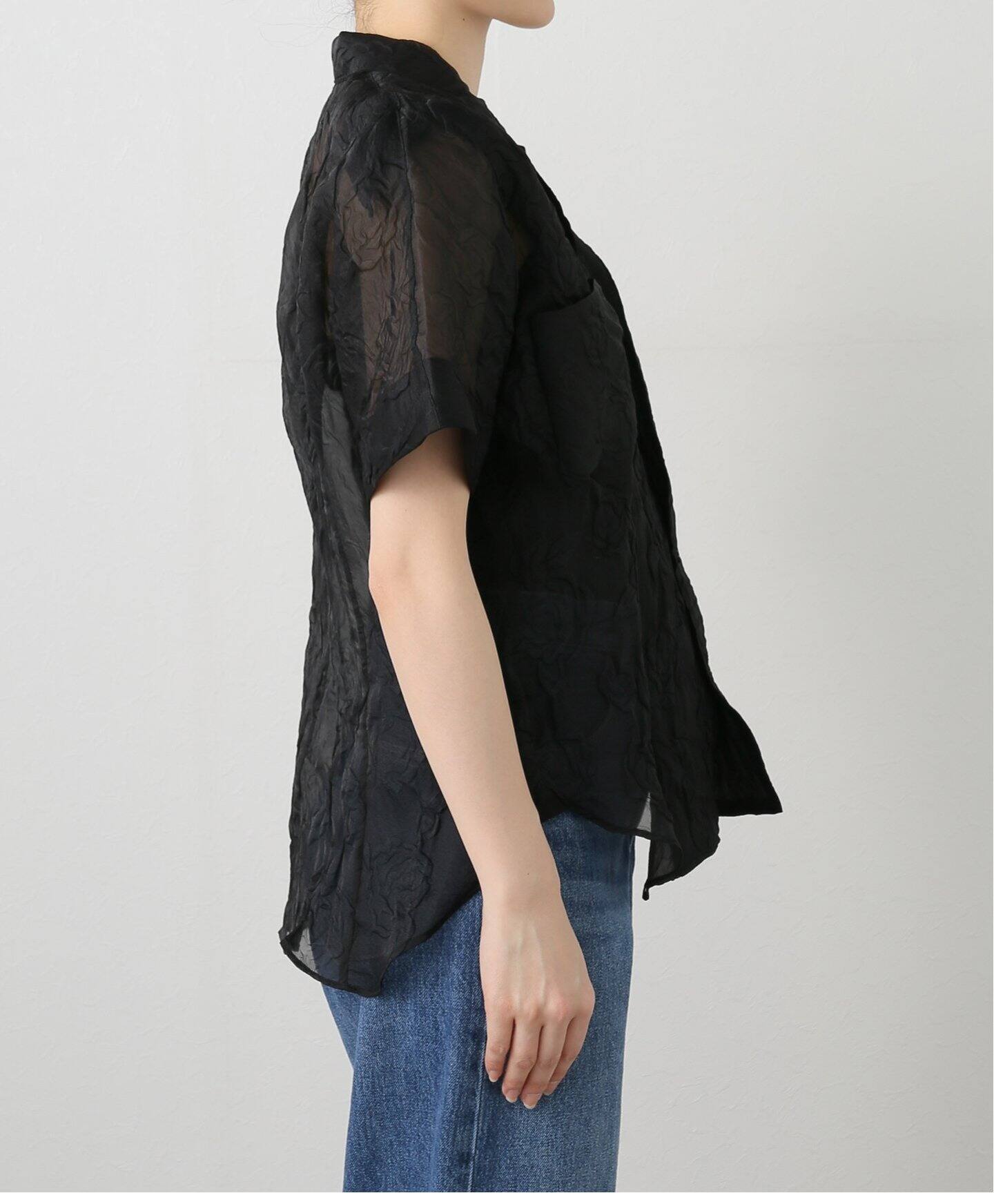 ブラウス シャツ 「TANAKA / タナカ」 SOUTHERN FRENCH SHIRT レディース TANAKA / タナカ】 SOUTHERN FRENCH SHIRT（シャツ／ブラウス