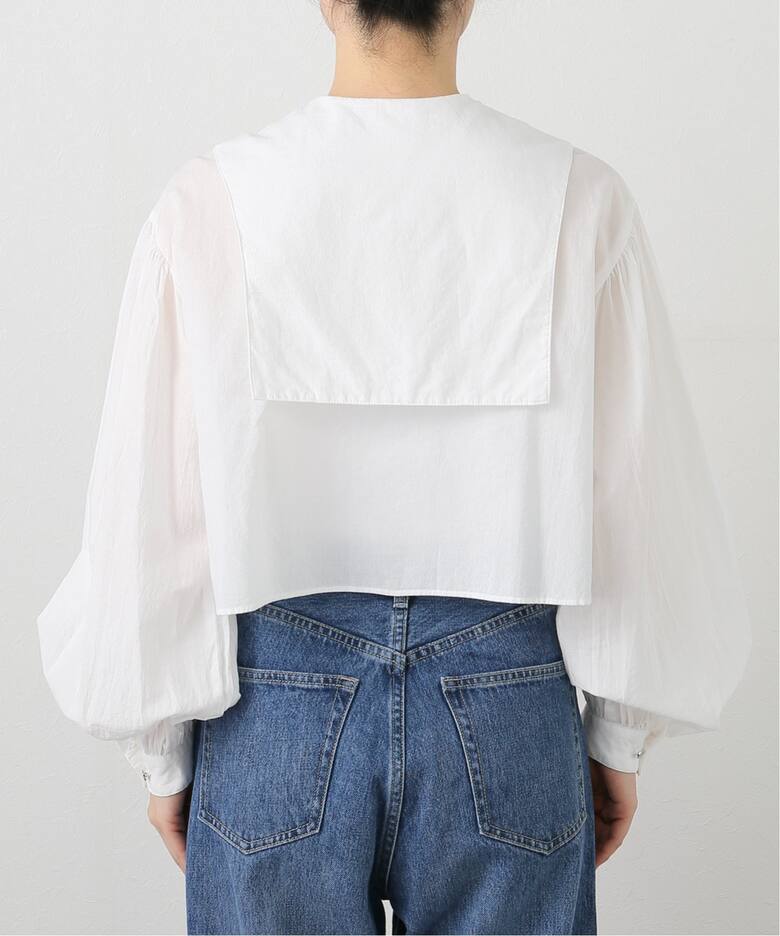 RHODOLIRION /ロドリリオン】Sailor Collar Spencer Shirt（シャツ