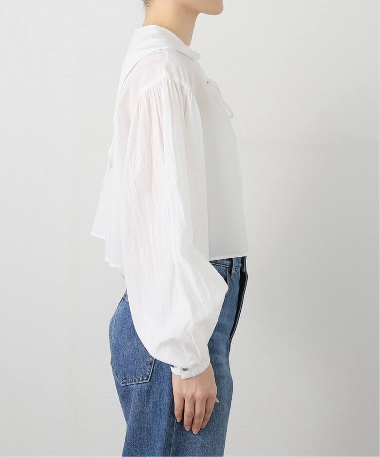 RHODOLIRION /ロドリリオン】Sailor Collar Spencer Shirt（シャツ 