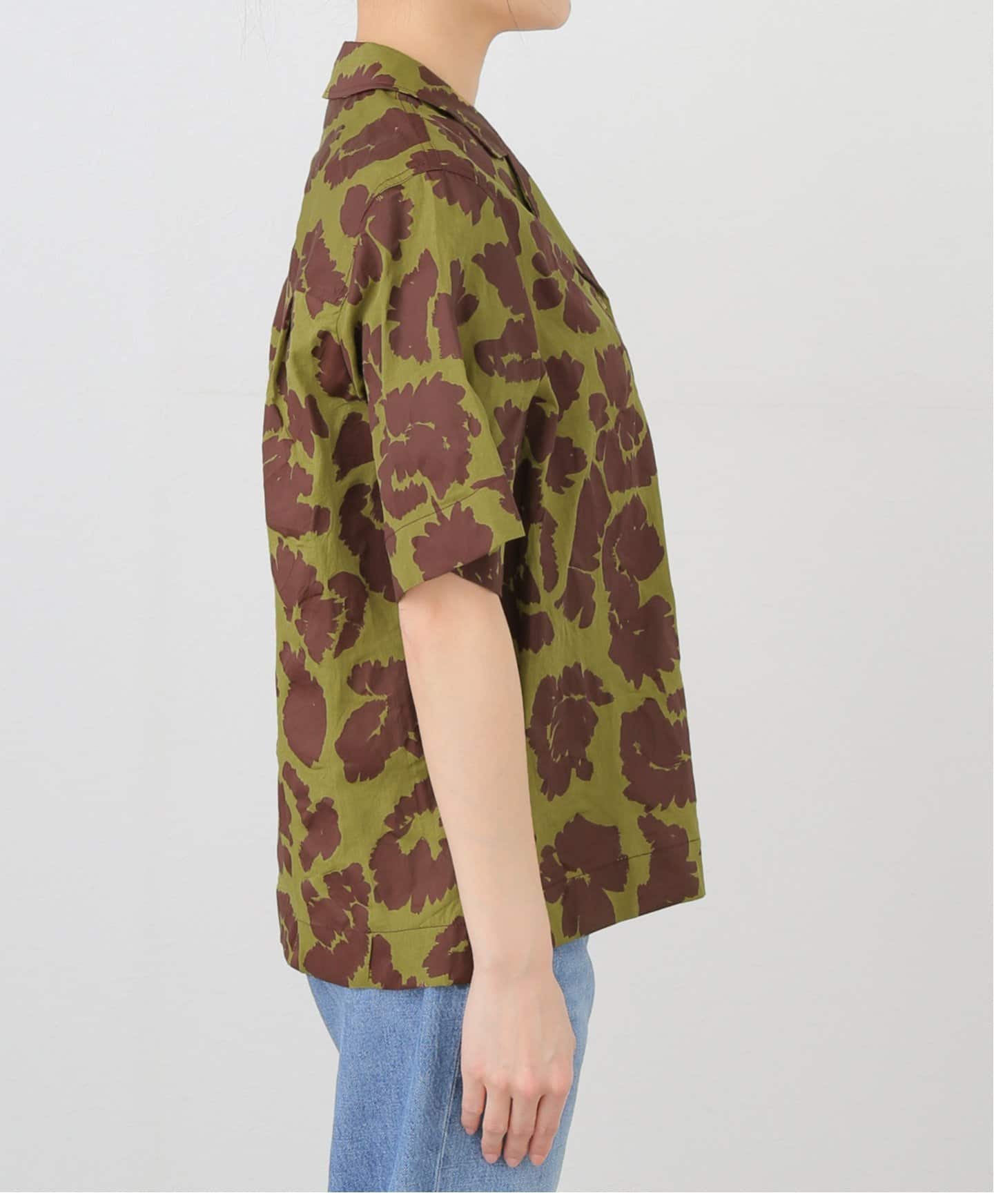 ブラウス シャツ 「TELA/テラ」 FLOWER S/S SH レディース TELA/テラ】 FLOWER S/S SH（シャツ／ブラウス）｜JOURNAL