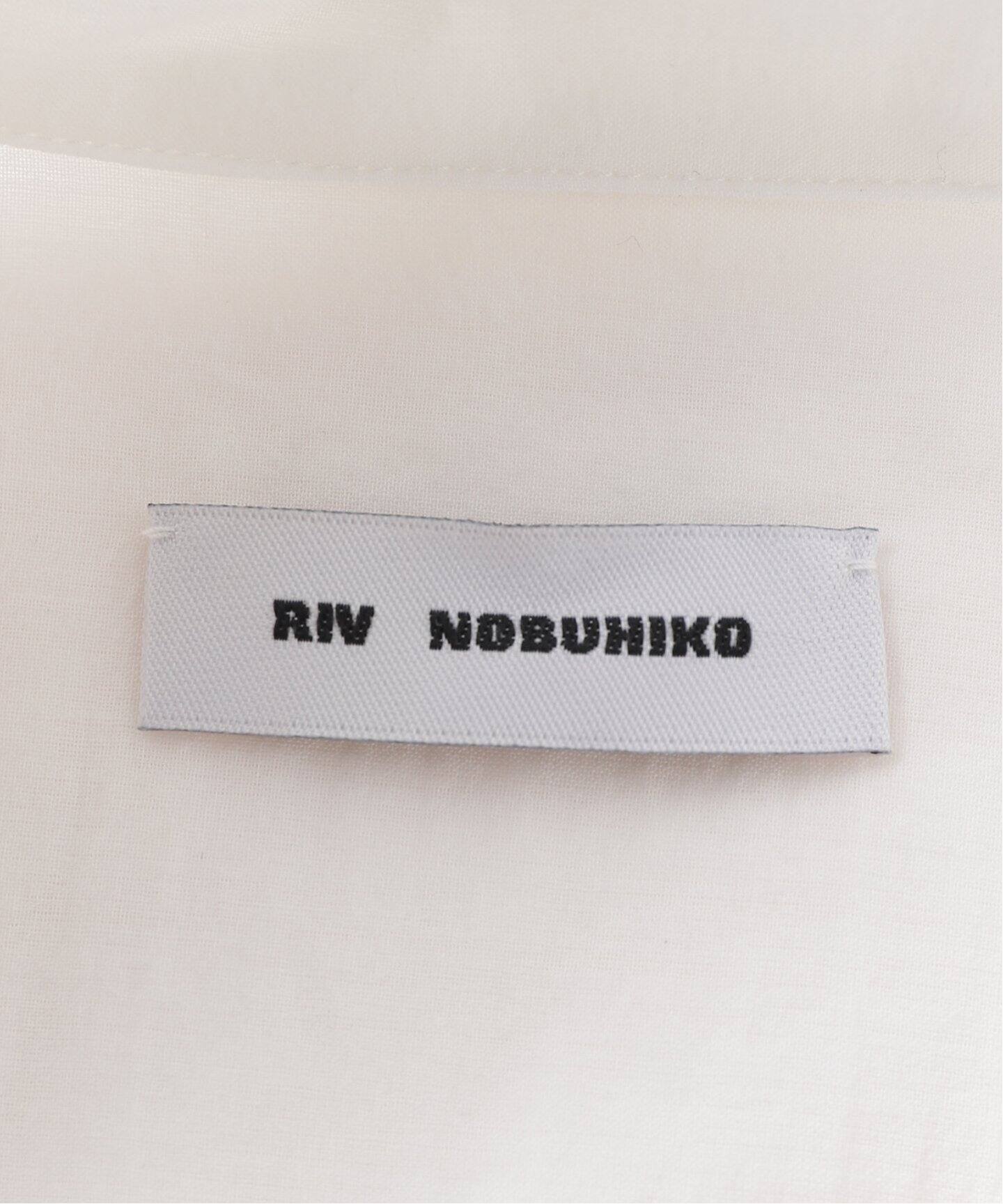 RIV NOBUHIKO リブ ノブヒコ 25SS MICHE SHIRT シャツ TPSS250301 ホワイト F RIV NOBUHIKO/リブノブヒコ】 MICHE SHIRT（シャツ／ブラウス