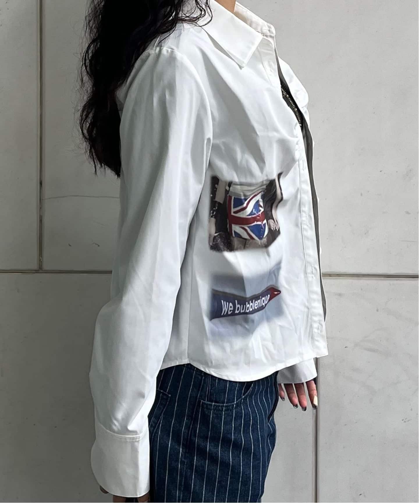 プリントギャザーシャツ（シャツ／ブラウス）｜Oriens JOURNAL