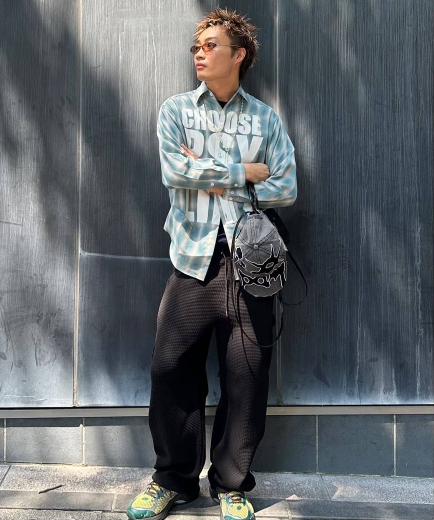 P.A.M/パム】PSY 4 LIFE LS TUCKED SHIRT 3857-TECH（シャツ／ブラウス