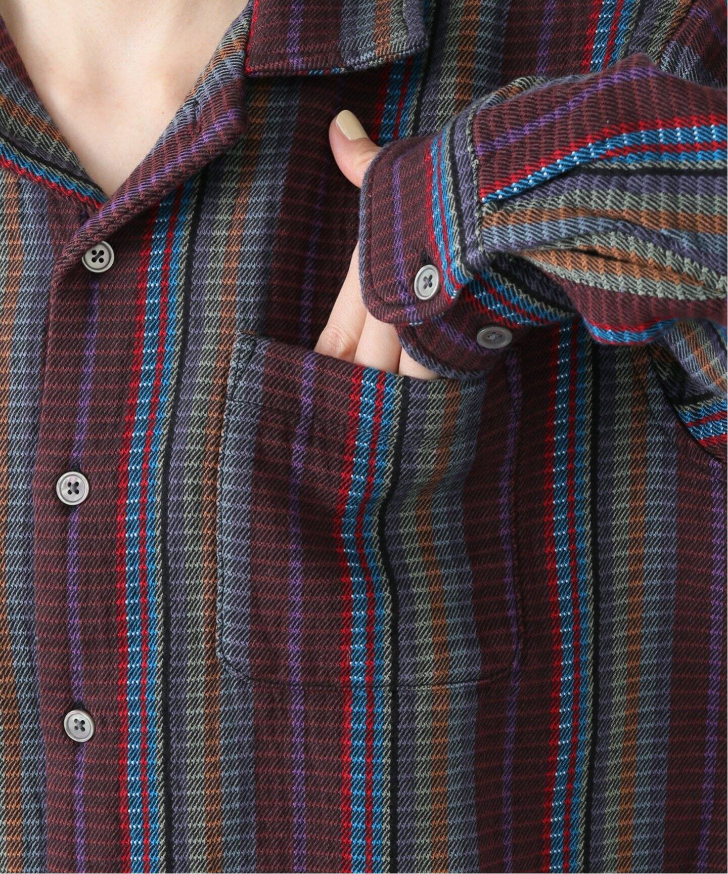 OBEY / オベイ】 WANDERER WOVEN 181200403（シャツ／ブラウス