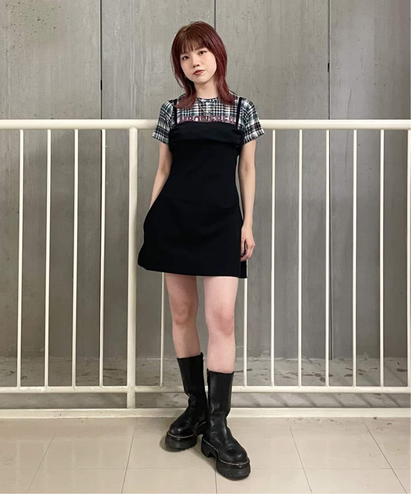 OPEN YY / オープンワイワイ】ROLLED MINI DRESS YY251DR001