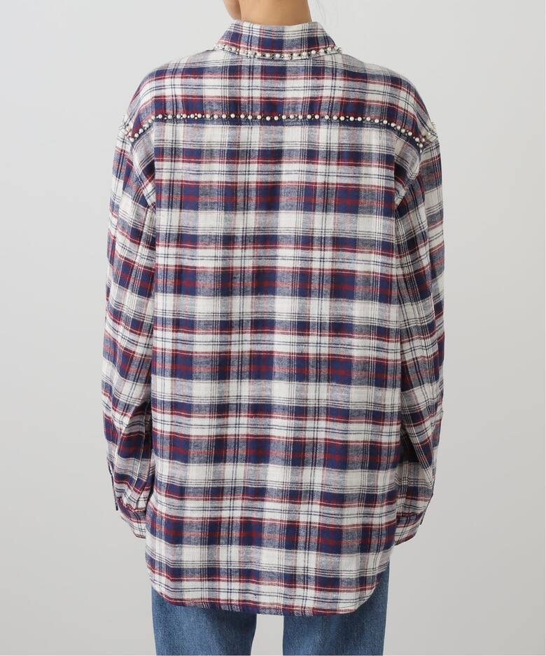 OPEN YY / オープンワイワイ】 Woven BEADED POCKET SHIRT YY254ST001 