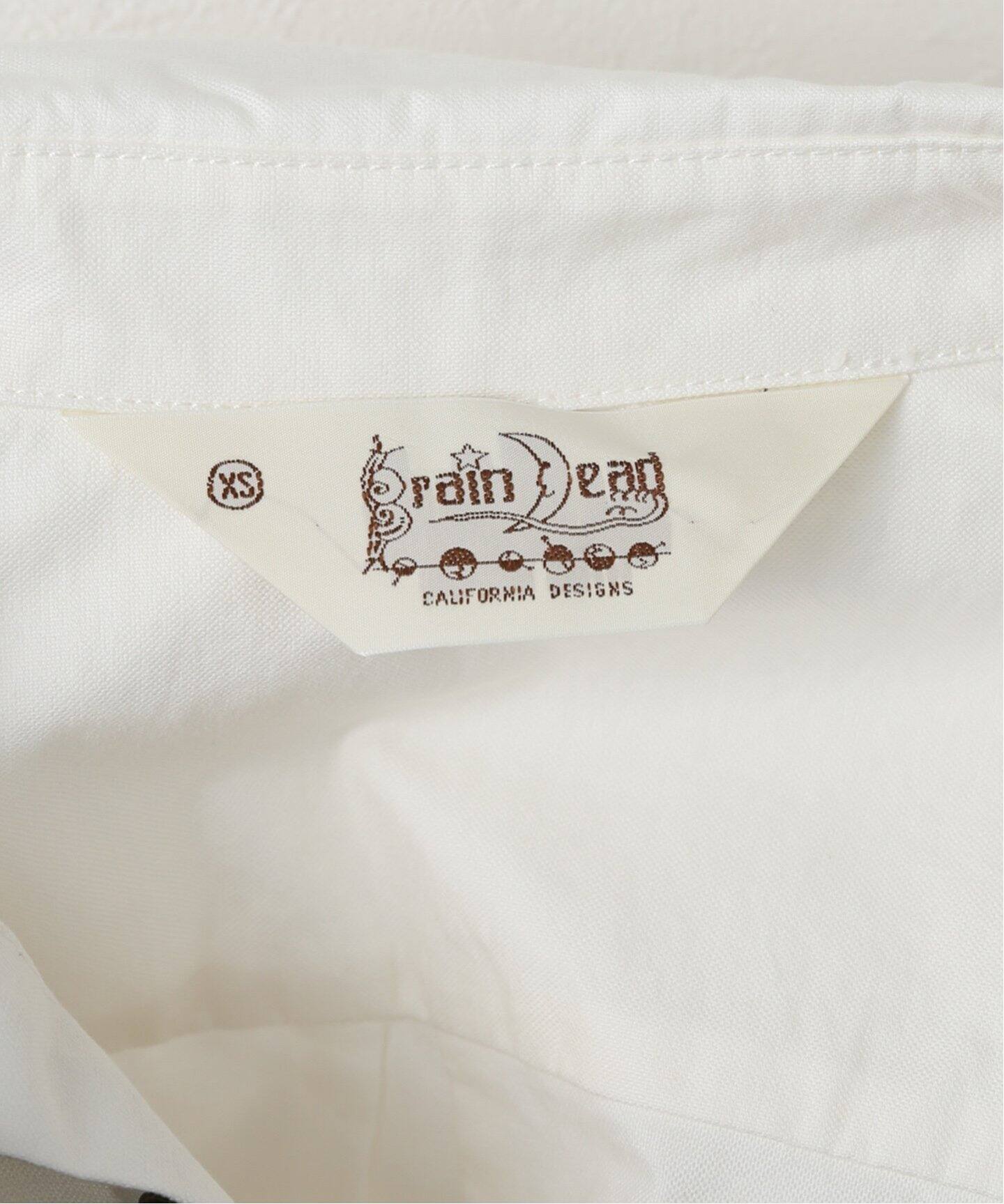 ブラウス シャツ 「BRAIN DEAD/ブレインデッド」  MYTHIC STAR OXFORD T24004294D125 レディース メンズ セール】【BRAIN DEAD/ブレインデッド】 MYTHIC STAR OXFORD