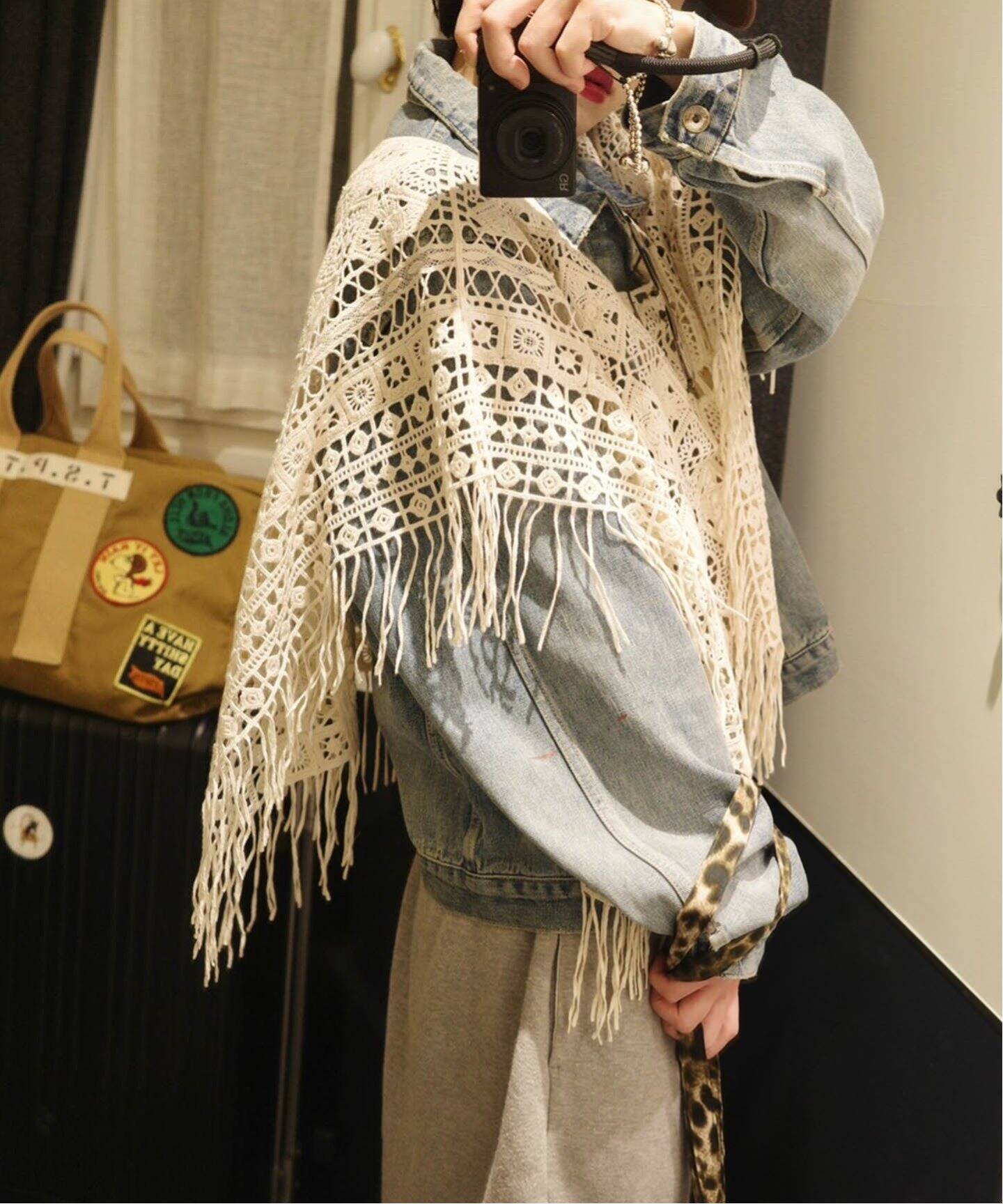未使用 美品 ジャーナルスタンダード アンティーク レース