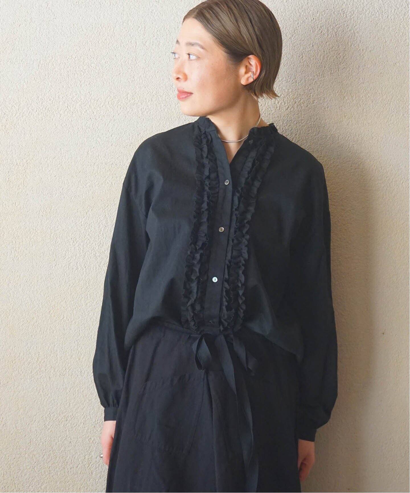 追加予約》CLワッシャー フリルブラウス（シャツ／ブラウス）｜journal  