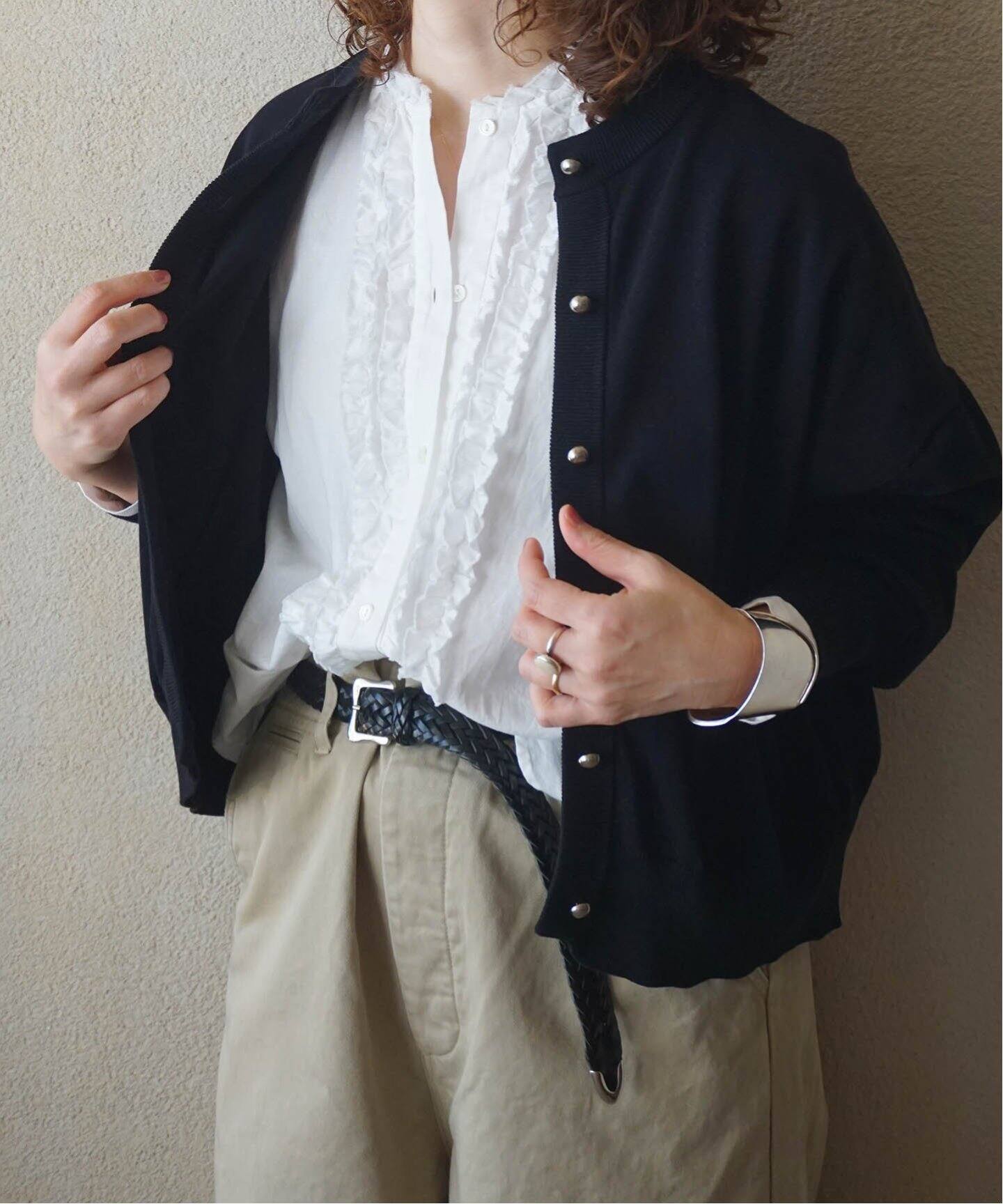 追加予約》CLワッシャー フリルブラウス（シャツ／ブラウス）｜journal  