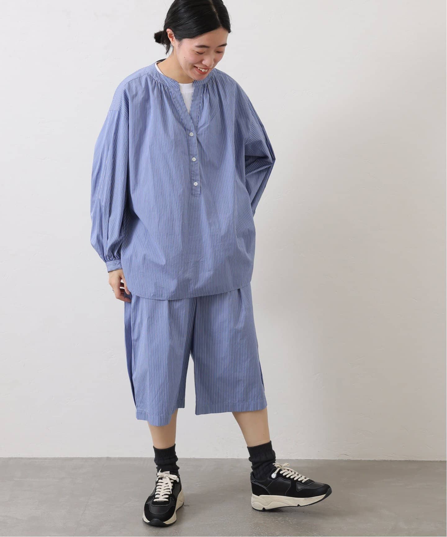 journal standard luxe タイプクロス ギャザーブラウス タイプクロス ギャザーブラウス（シャツ／ブラウス）｜journal